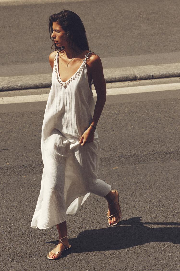 SEASHELL CROCHET DRESS
