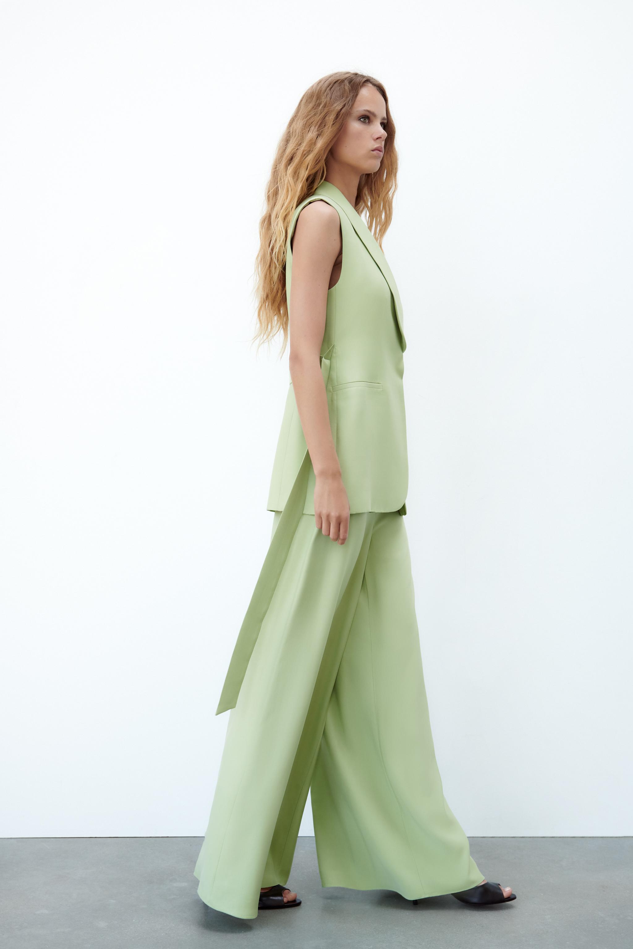 Zara tuxedo hot sale vest