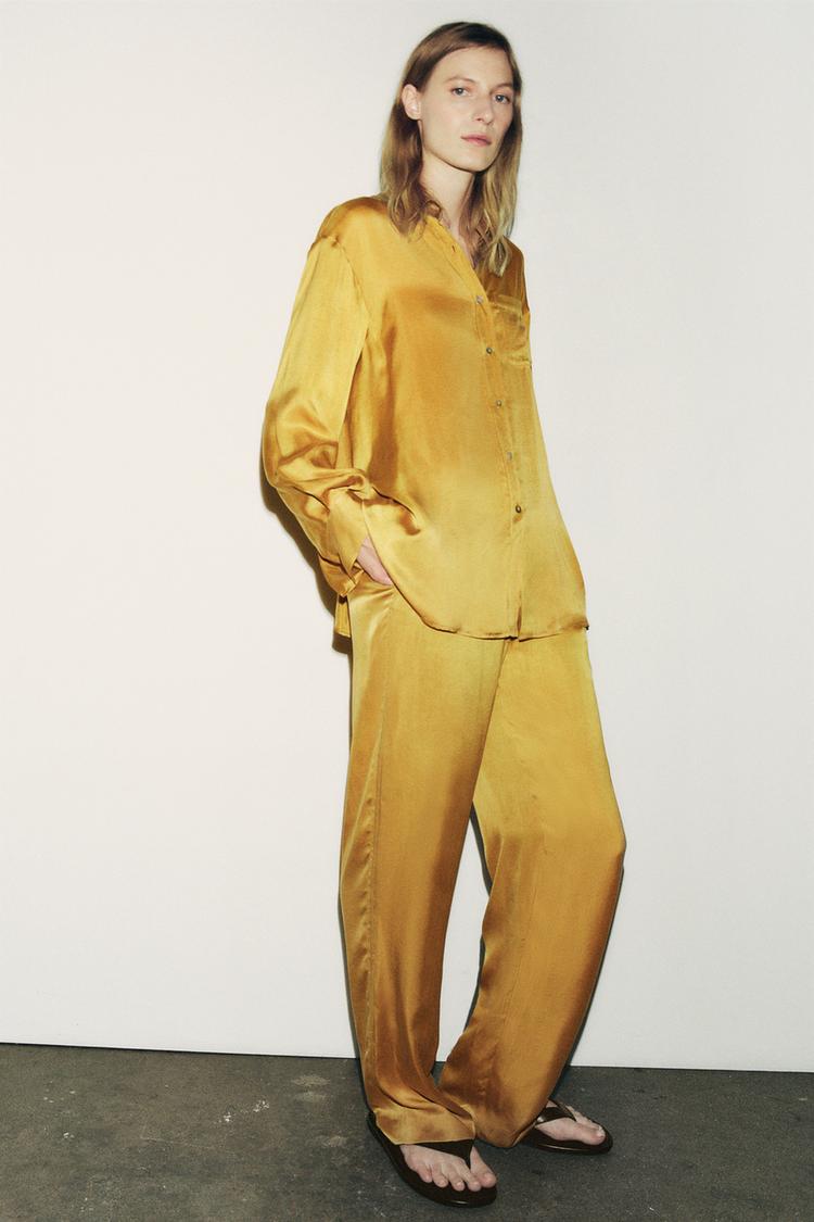 PYJAMA-STYLE TROUSERS - LIMITED EDITION