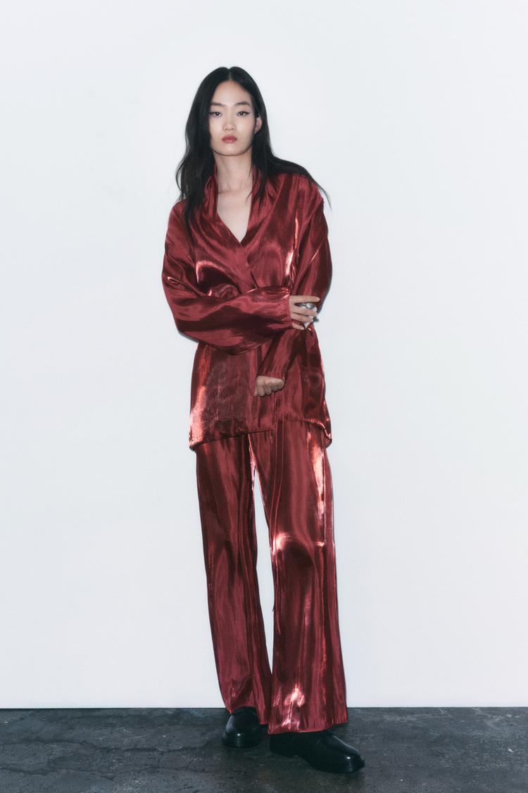 STRAIGHT FIT TROUSERS