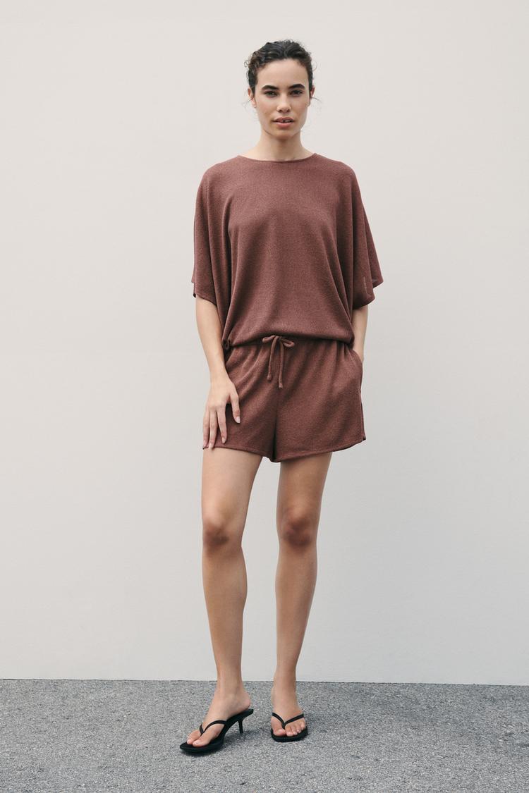 KNIT SHORTS