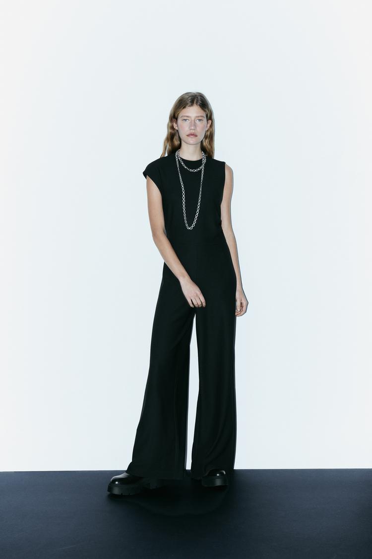 LONG CREPE JUMPSUIT