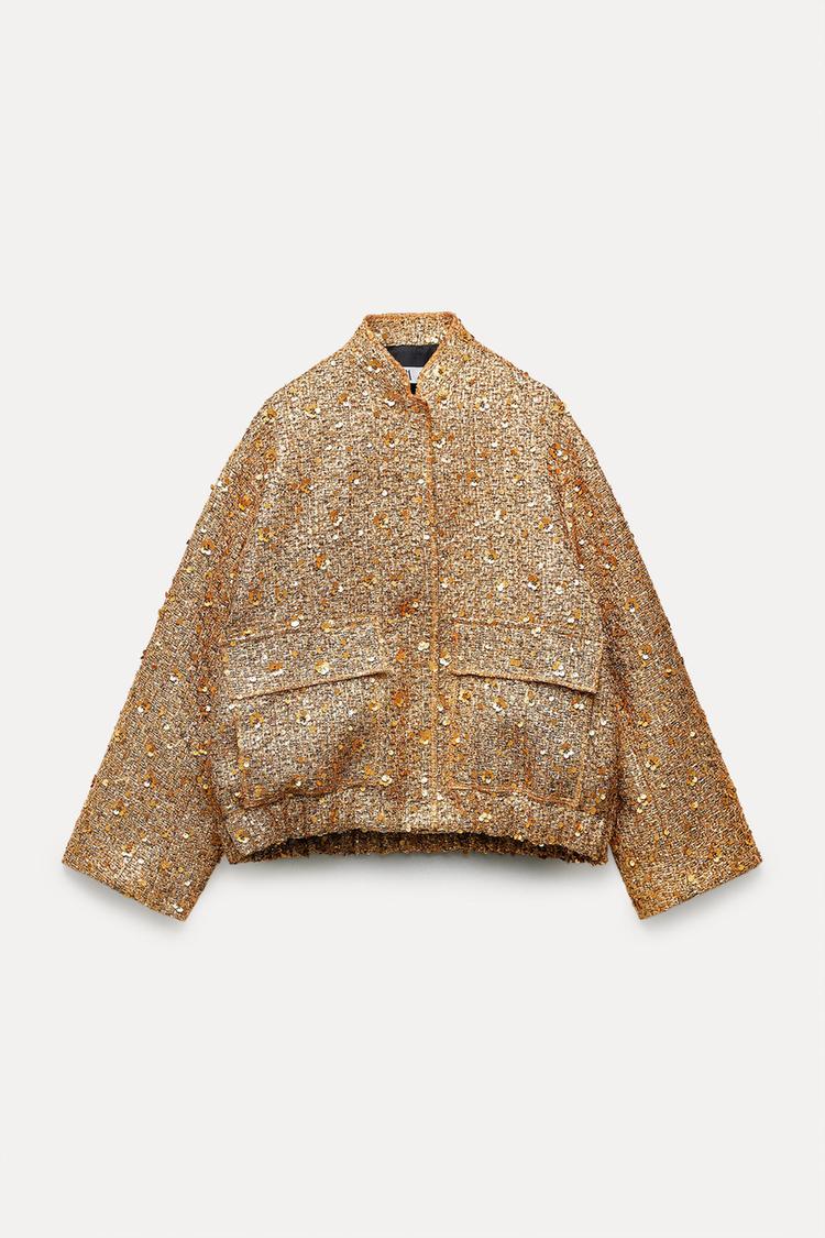 ZW COLLECTION SEQUIN JACKET