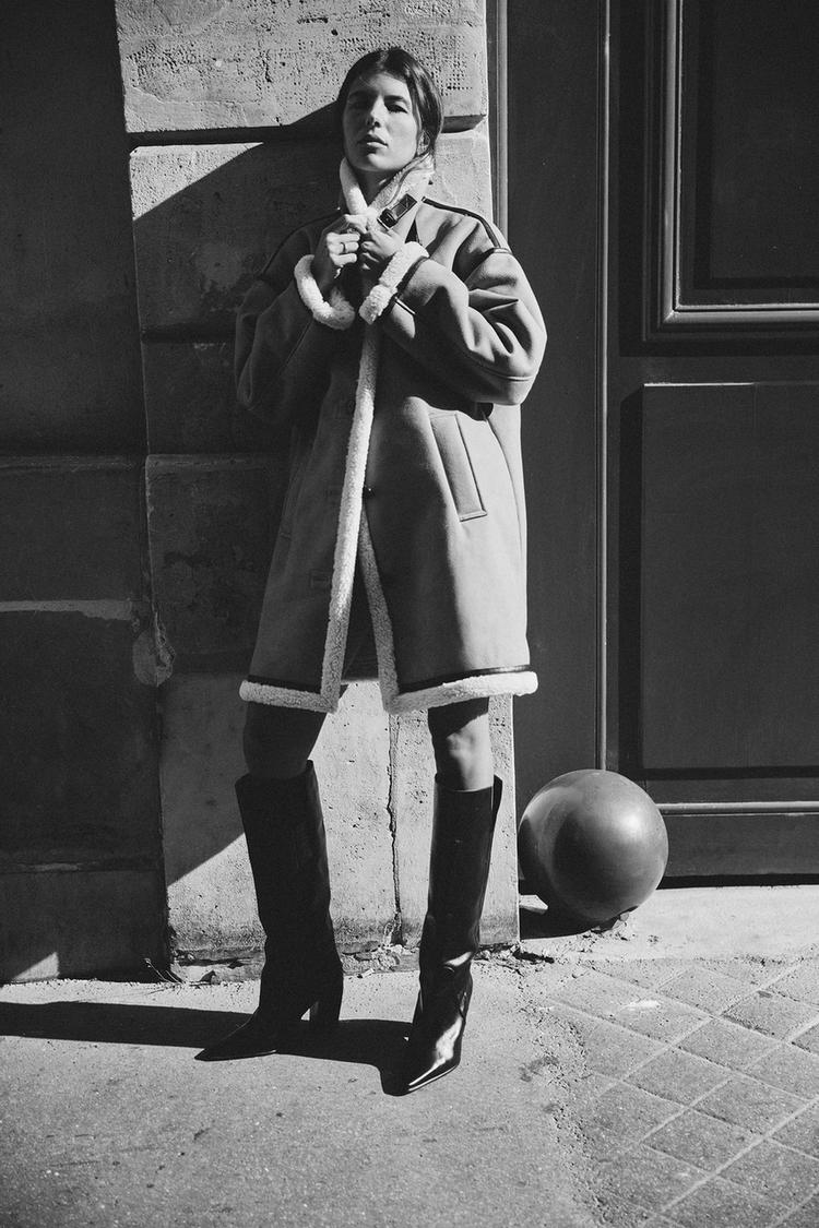 BUTTONED DOUBLE FACED COAT