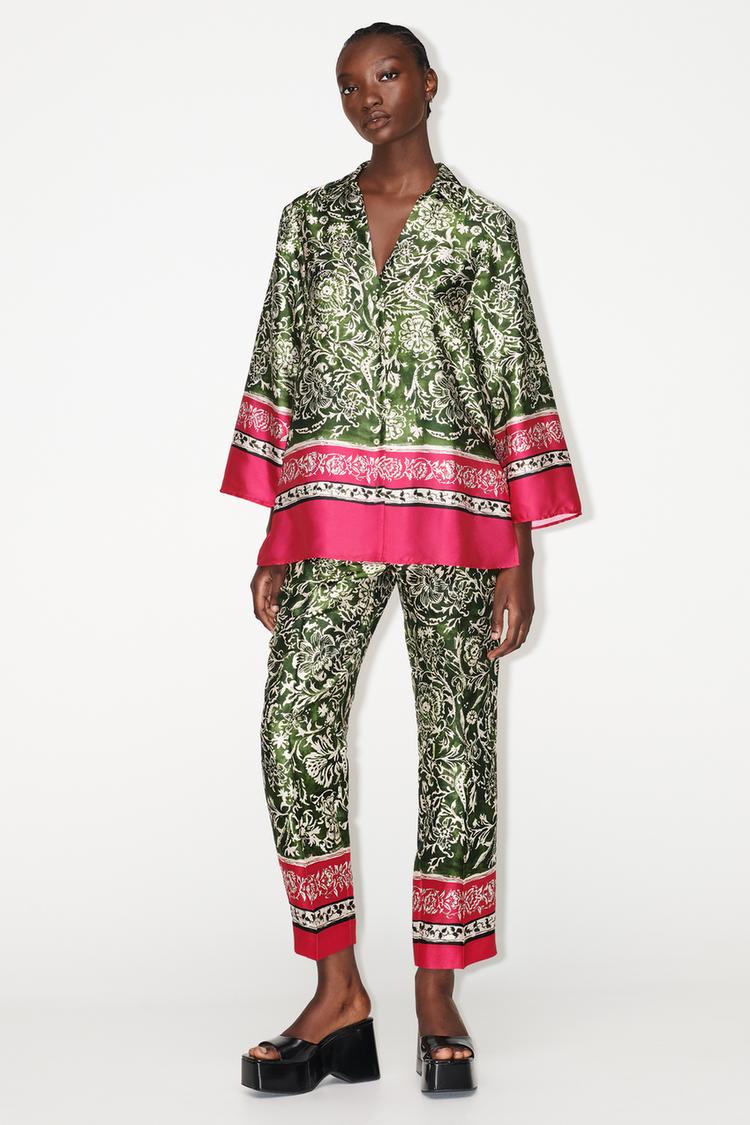 PRINTED OVERSIZE SHIRT