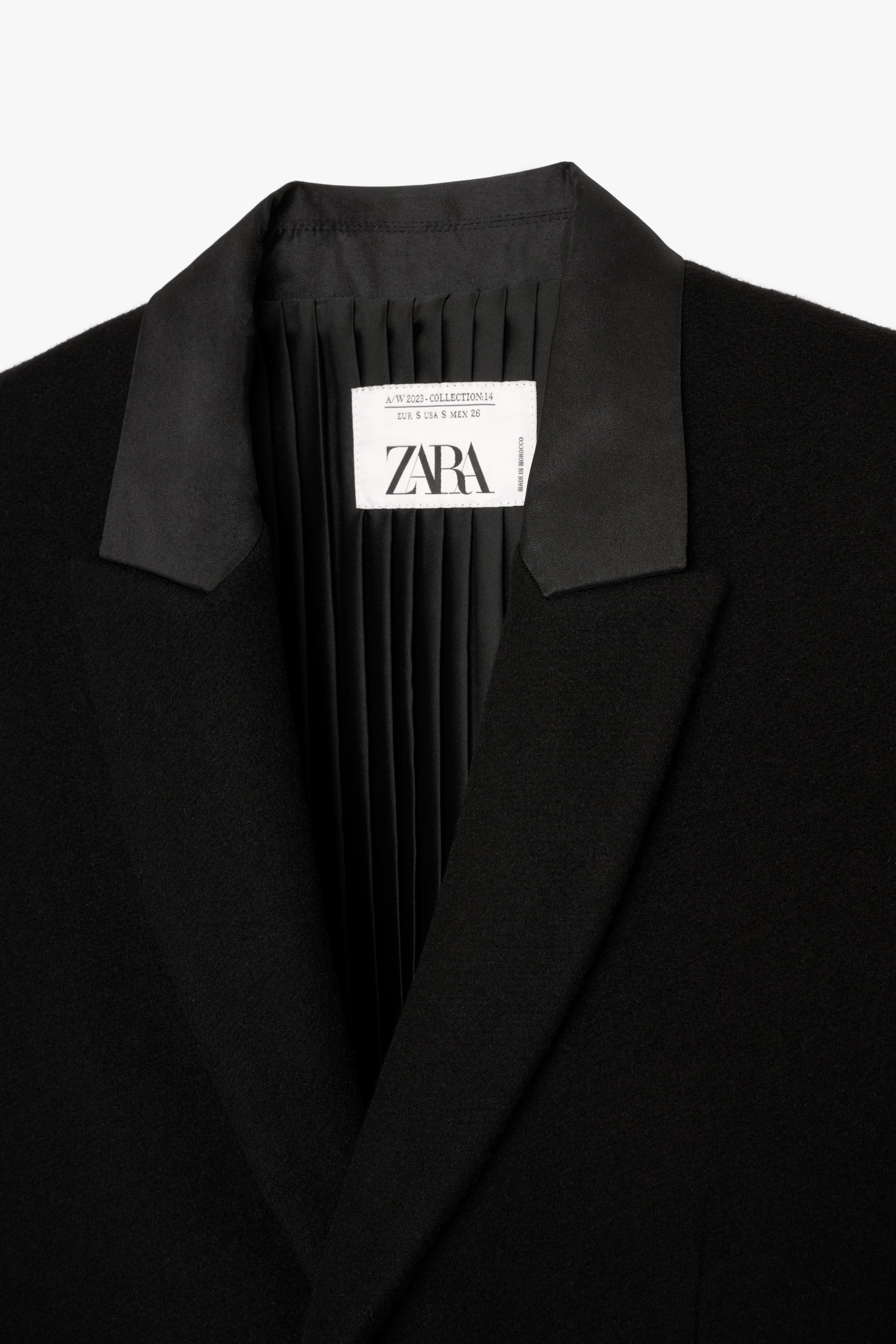 Zara WOOL COAT WITH PLEATED LINING LIMITED EDITION | Mall of Zara WOOL COAT WITH PLEATED LINING LIMITED EDITION | Mall of