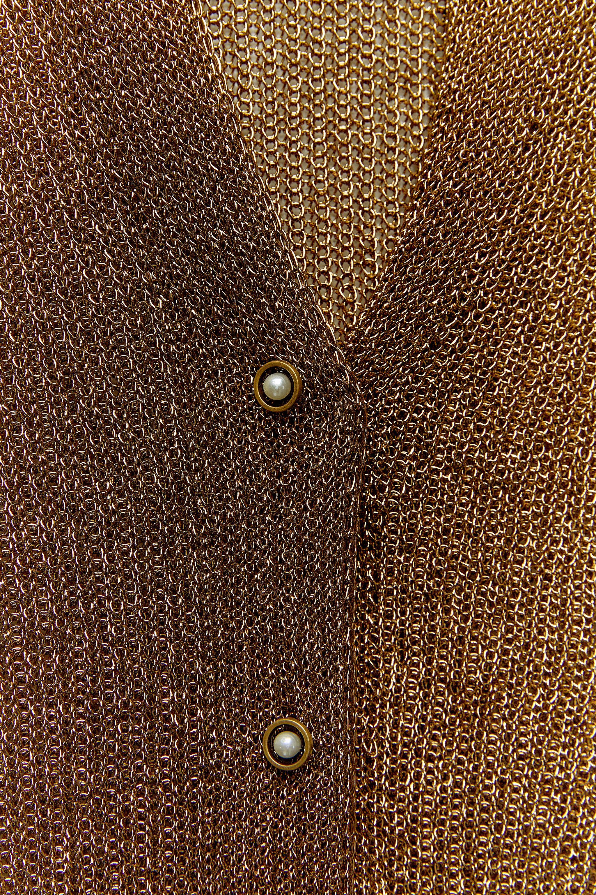 Zara METALLIC MESH KNIT CARDIGAN | Mall of America® Zara METALLIC MESH KNIT CARDIGAN | Mall of America®