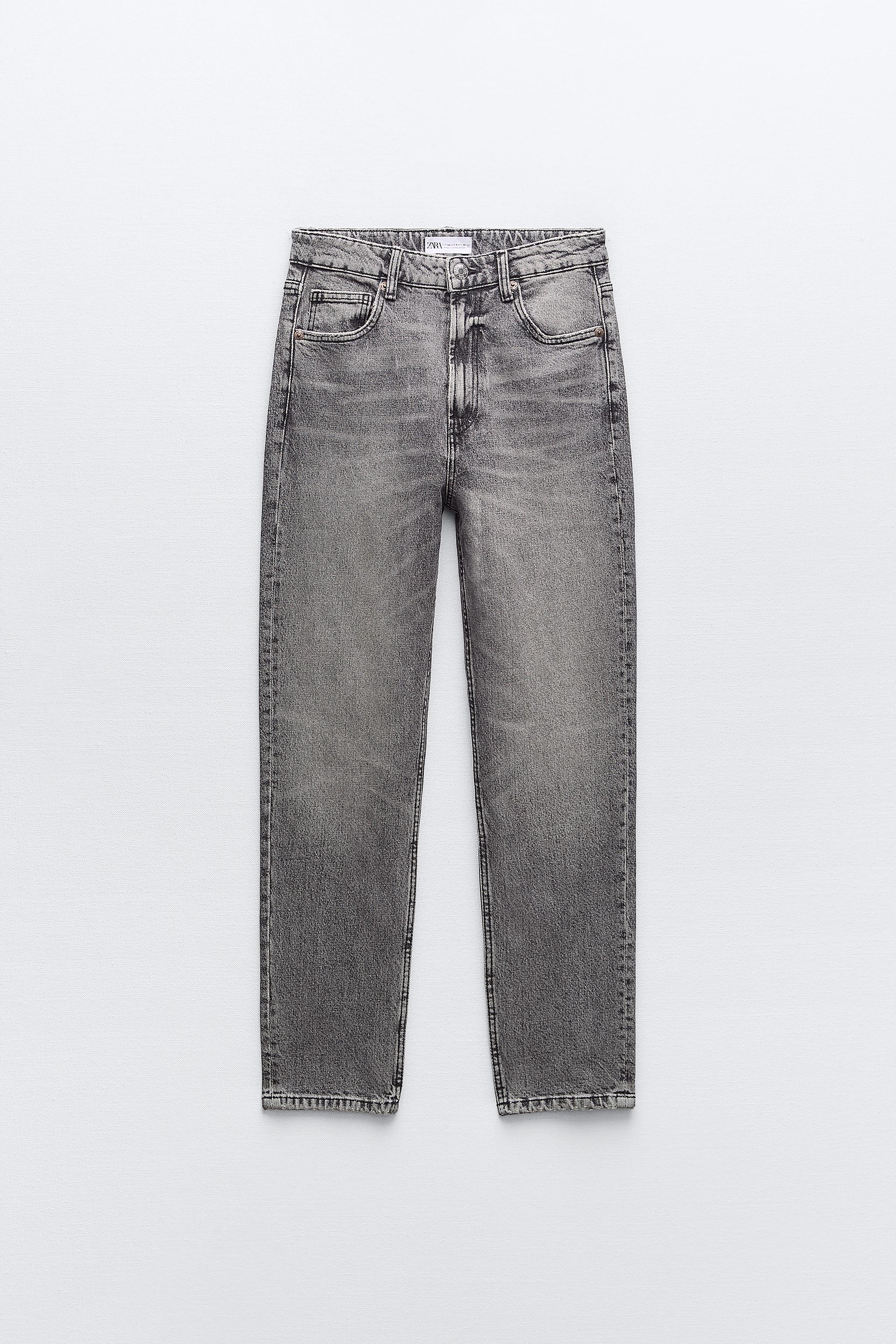 Zara HIGH-WAISTED TRF MOM FIT JEANS | Mall of America®