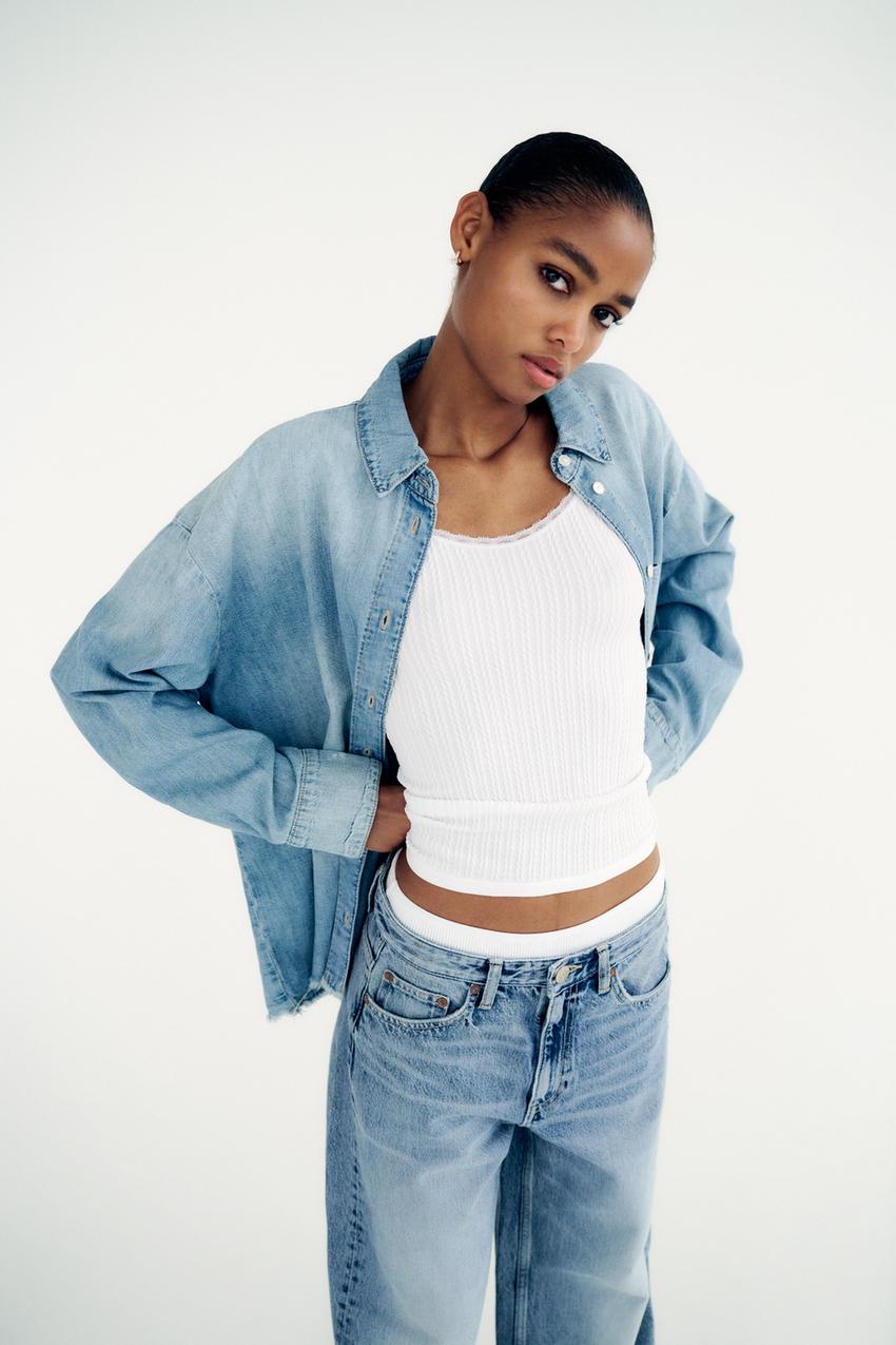 Zara Chambray Shirt zara-chambray-shirt