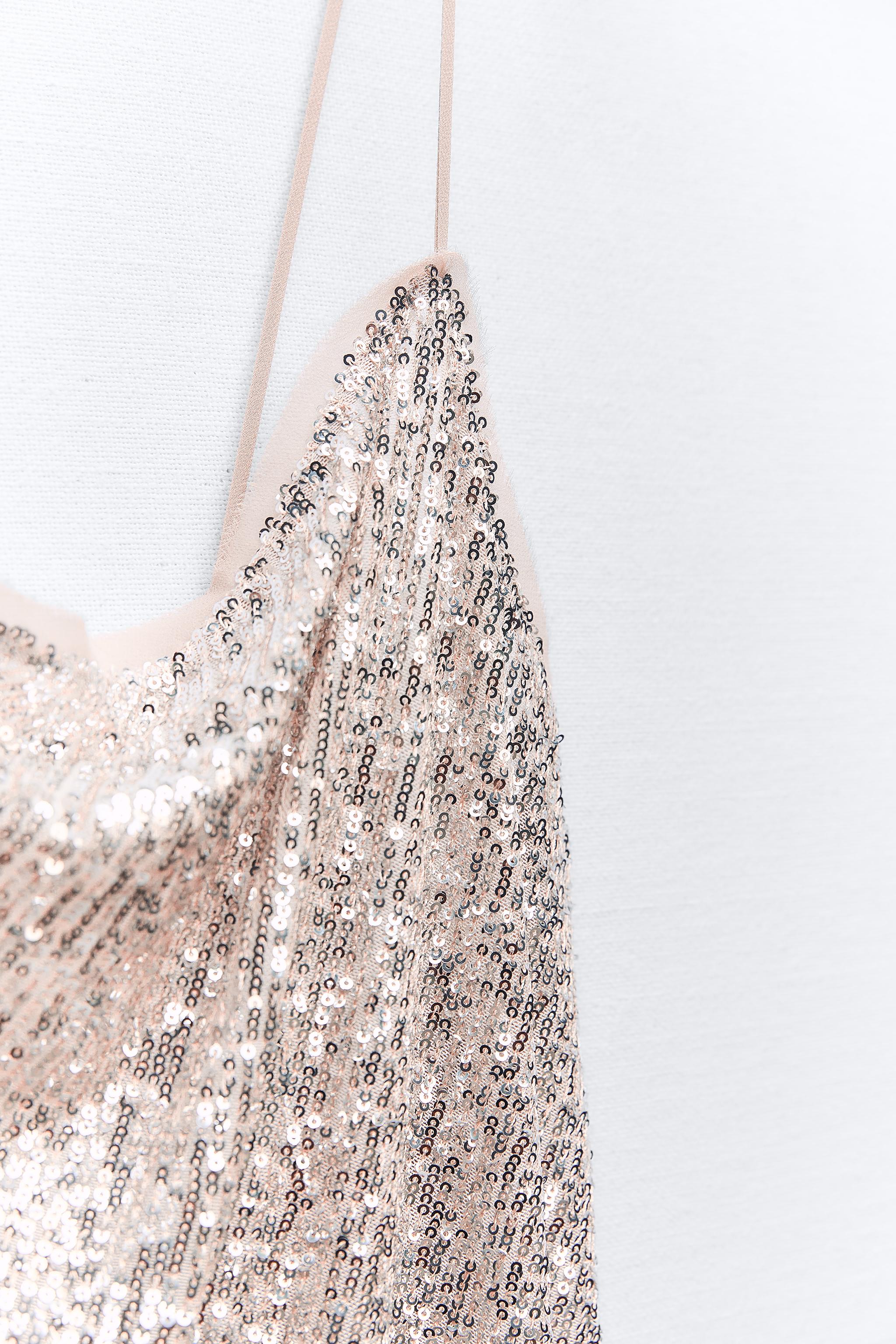 Zara SEQUIN BRA  Mall of America®