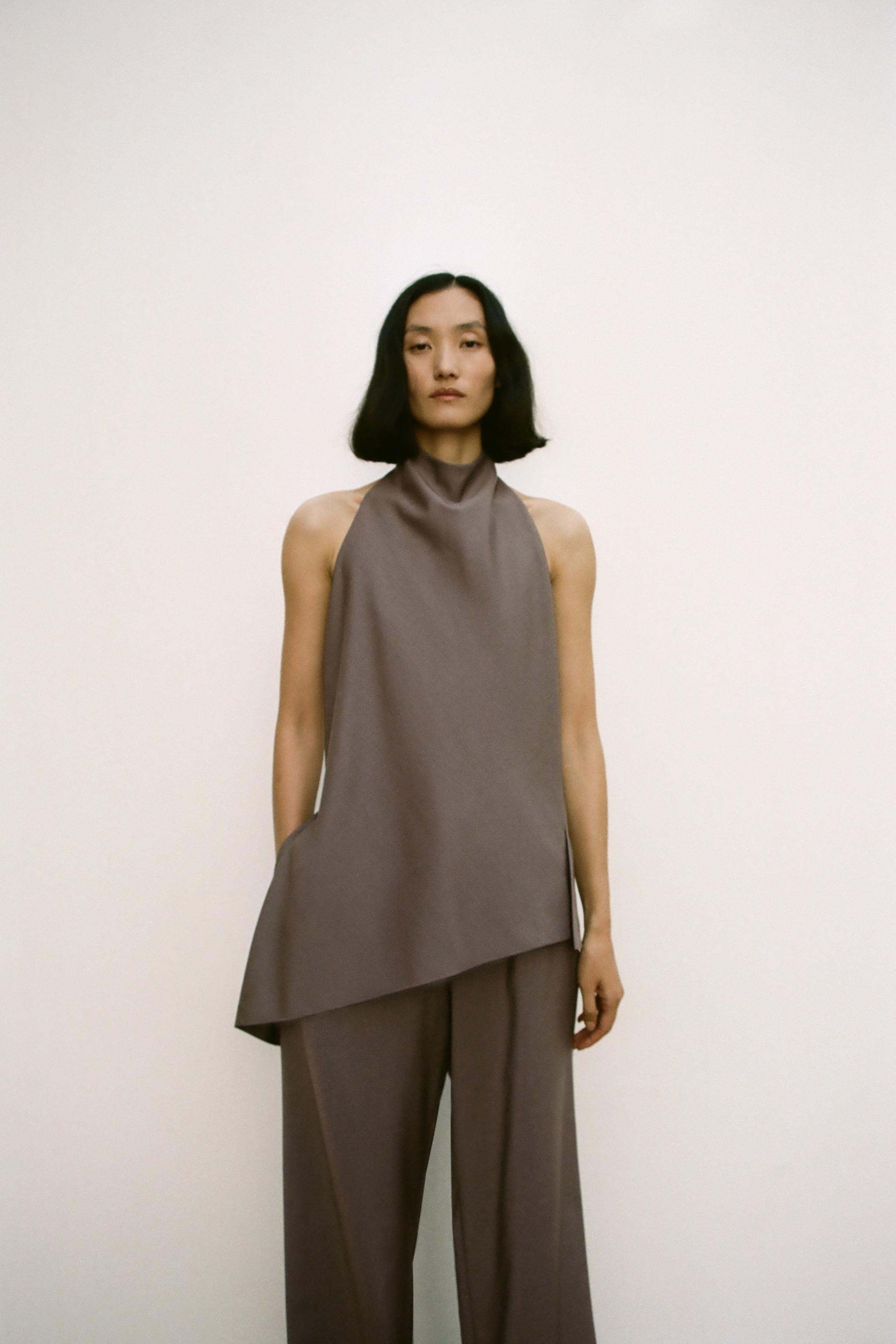 Zara MINIMALIST WOOL HALTER TOP ZW COLLECTION | Mall of America® Zara MINIMALIST WOOL HALTER TOP ZW COLLECTION | Mall of America®