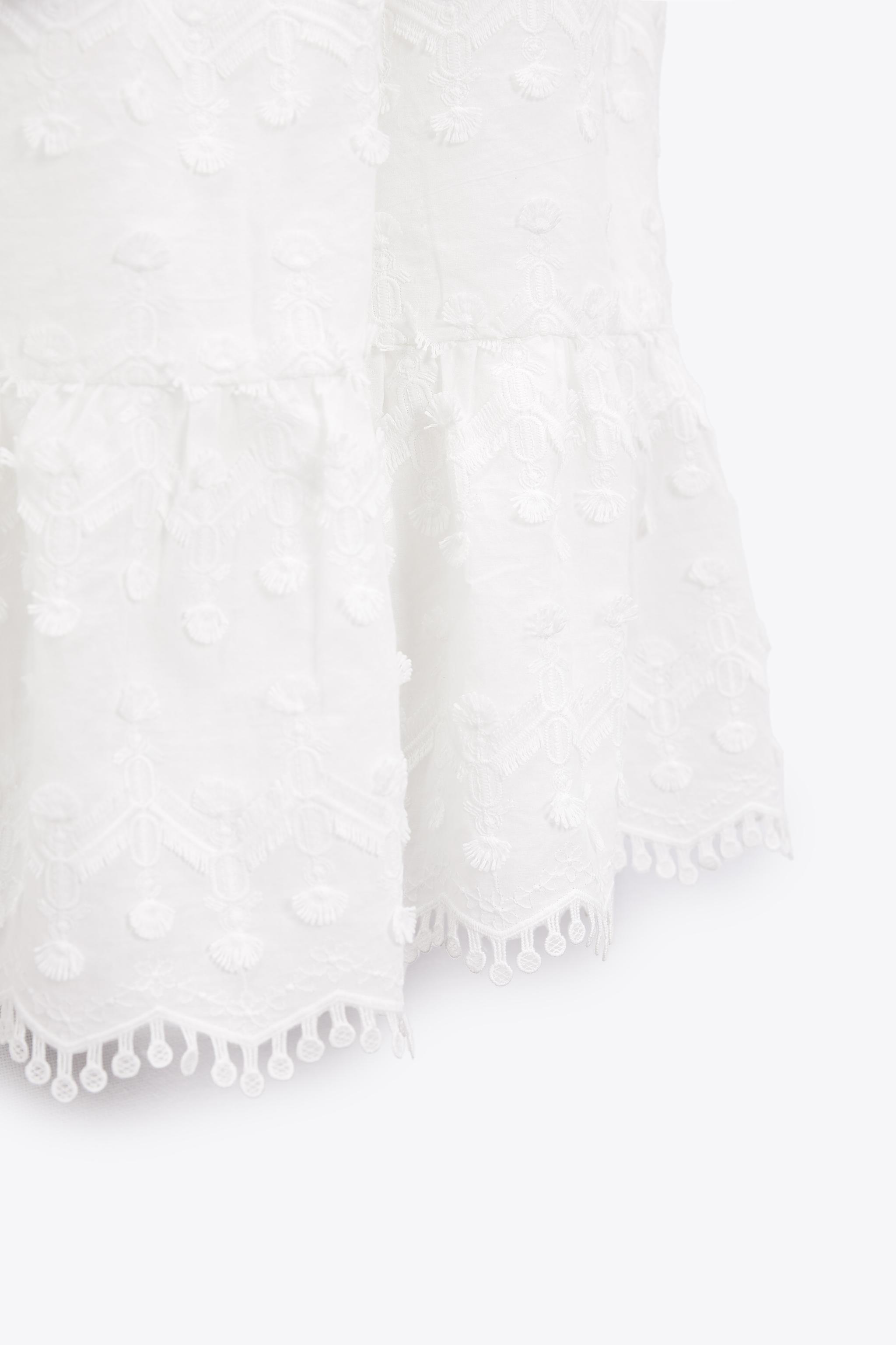 Zara TEXTURED FABRIC MIDI DRESS Mall of America®