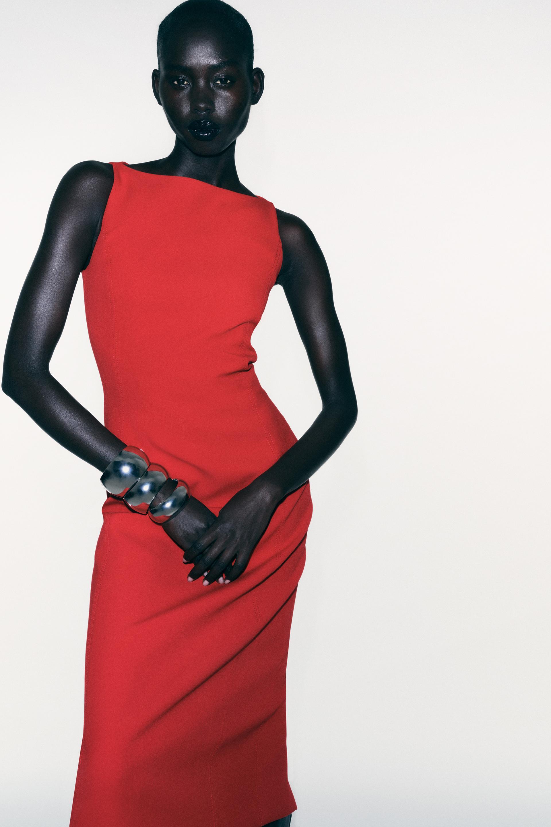 Compare SLIT MIDI DRESS ZW COLLECTION | Mall of America Compare SLIT MIDI DRESS ZW COLLECTION | Mall of America