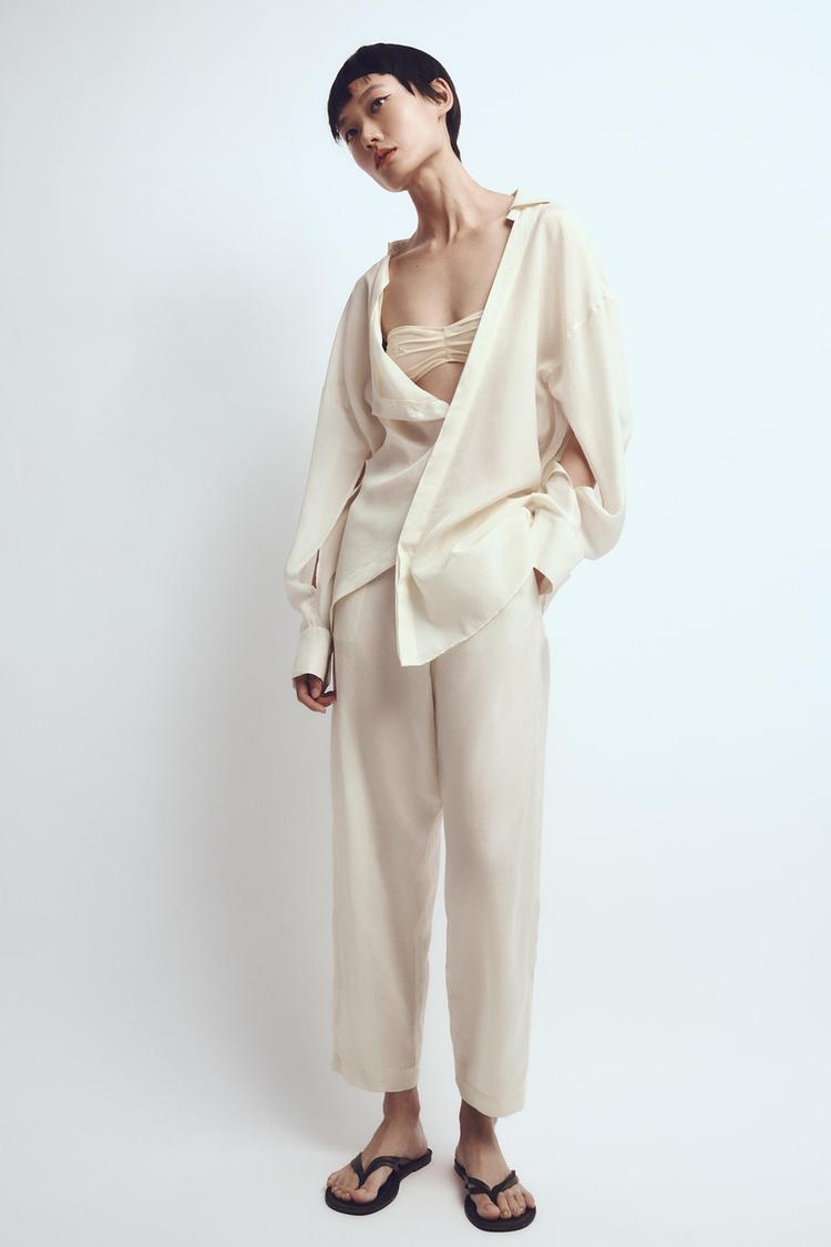 LONG VOLUMINOUS TROUSERS