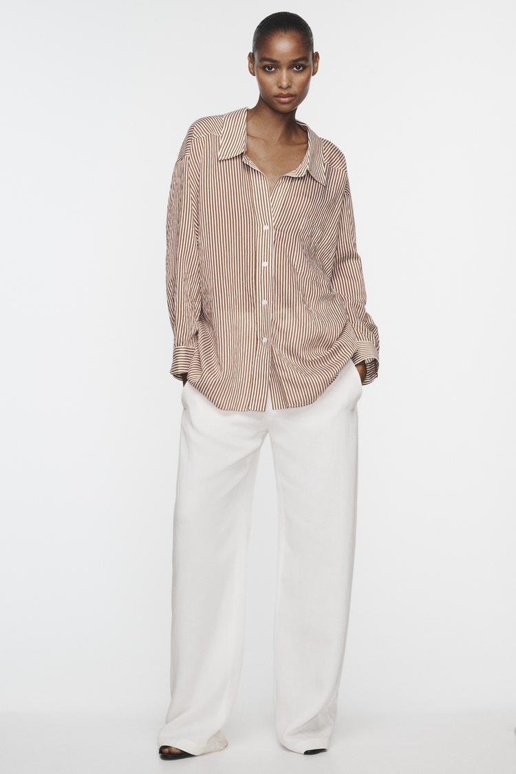 STRIPED OVERSIZE SHIRT