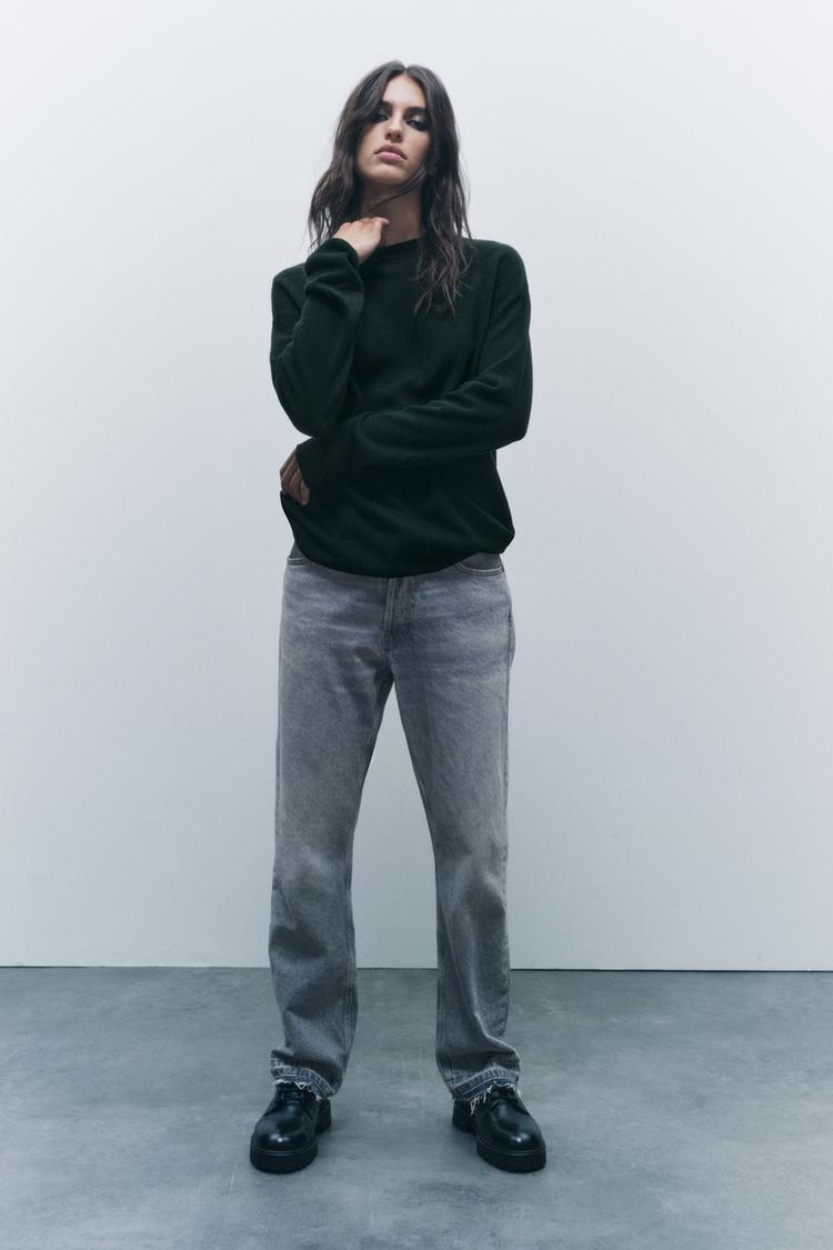 EXTRASOFT 100% WOOL KNIT SWEATER