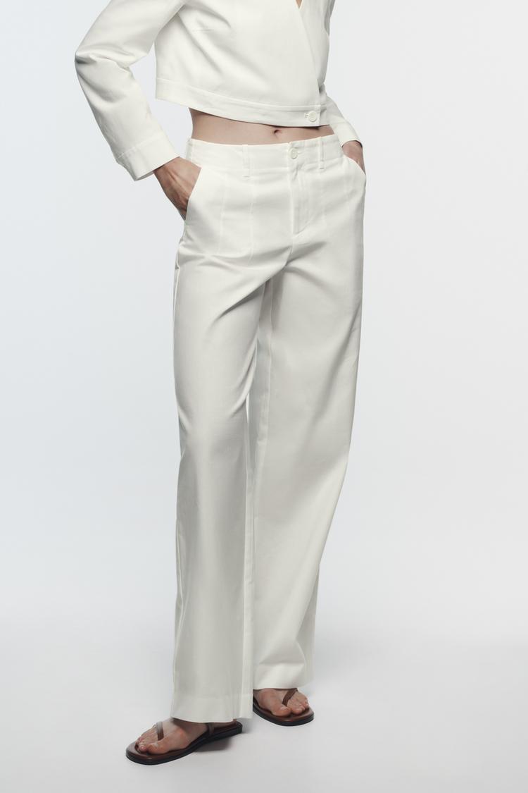 CARROT FIT DARTED TROUSERS