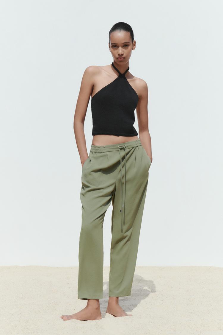 CROPPED TROUSERS