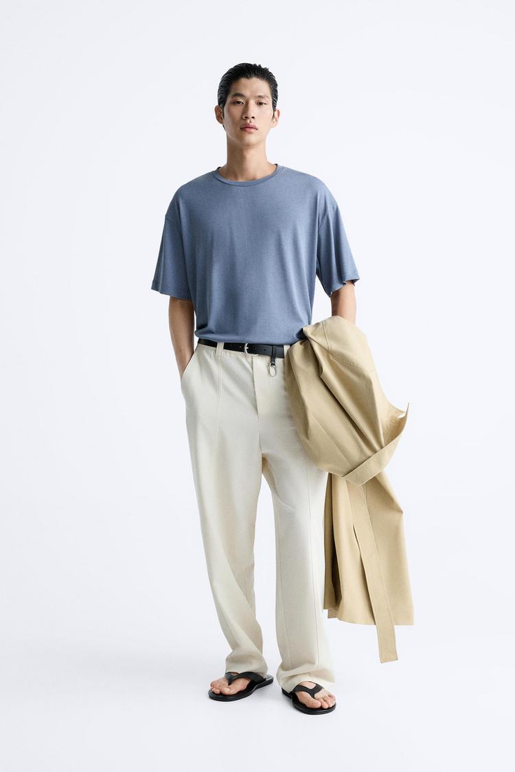 LYOCELL - COTTON T-SHIRT