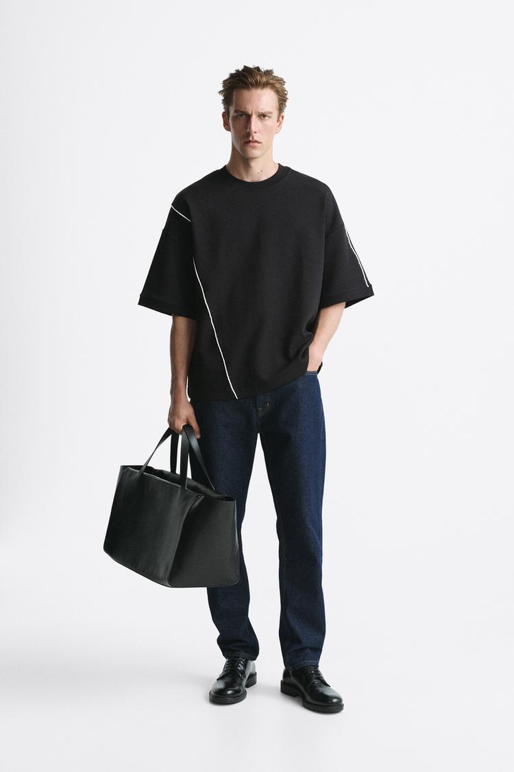 SWEATSHIRT WITH CONTRAST TRIMS