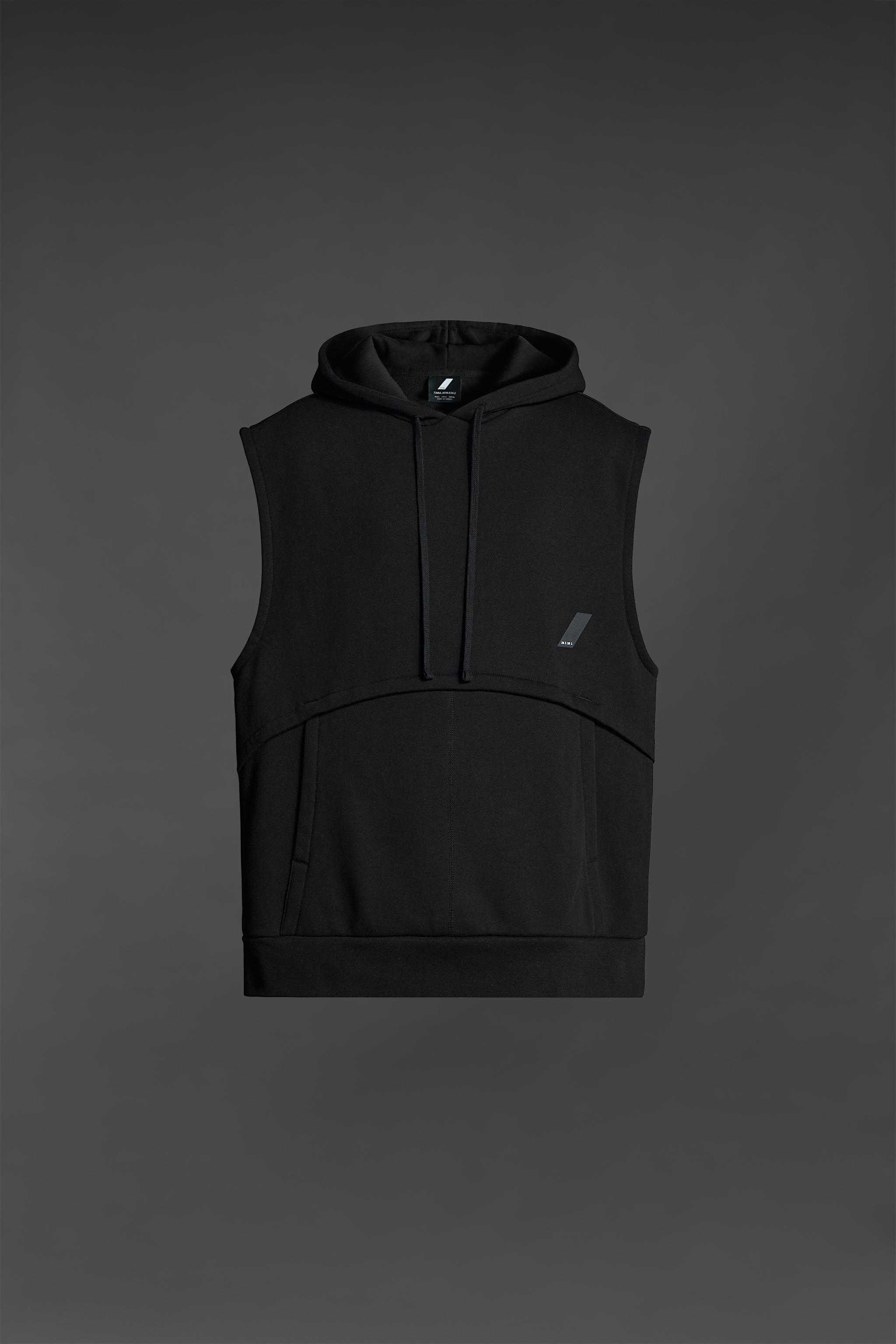 Zara cheap sleeveless hoodie