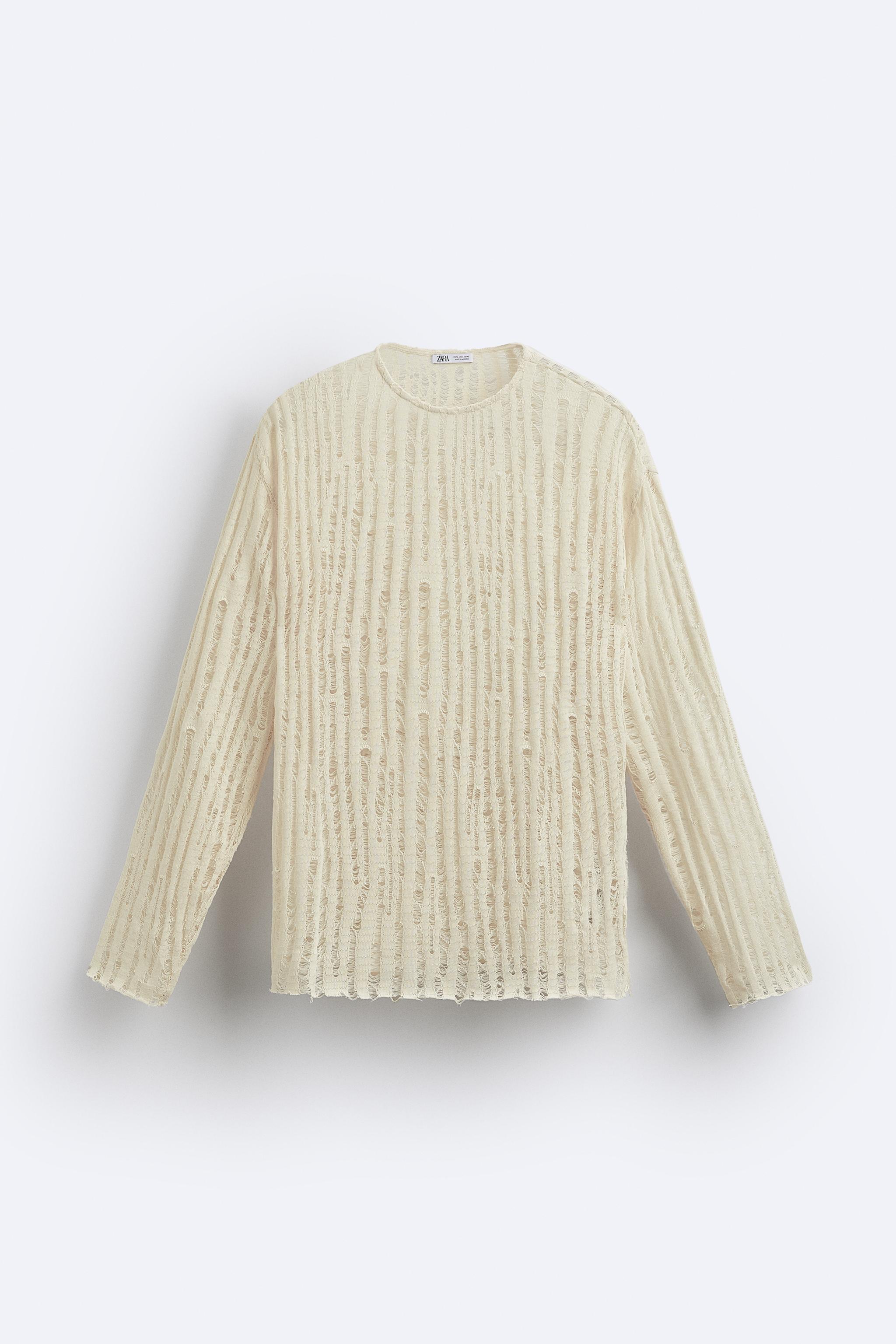 Zara DROP STITCH TOP Mall of America®