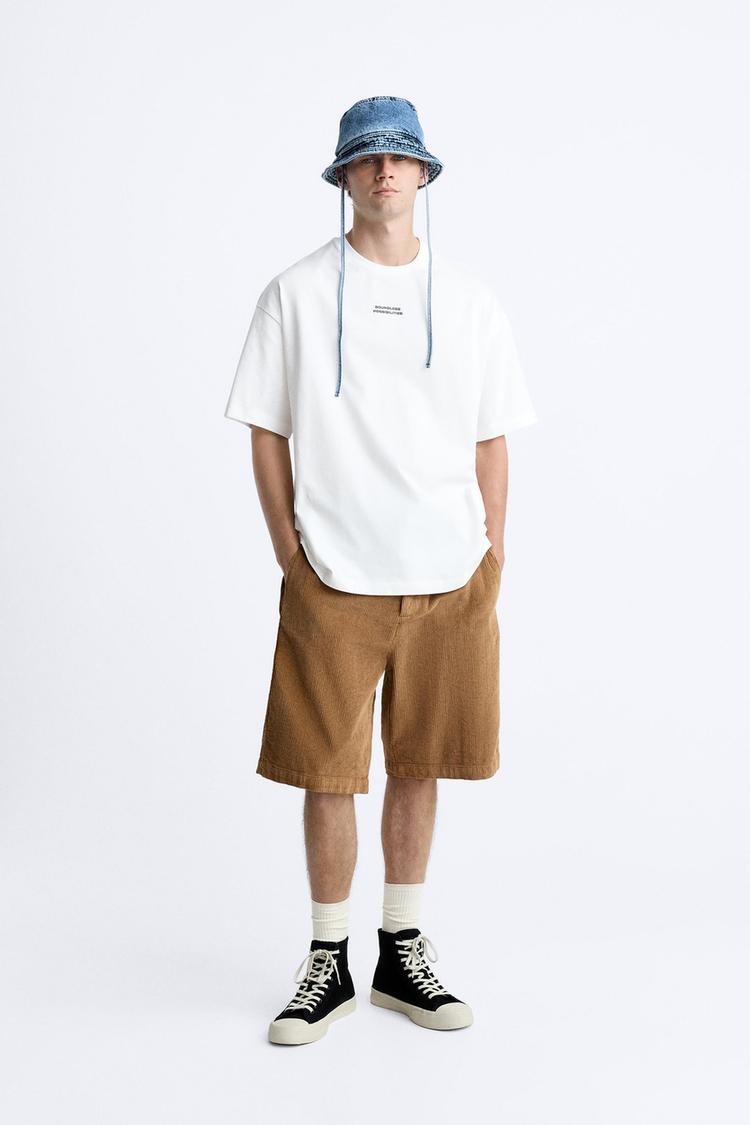 SLOGAN PRINT T-SHIRT