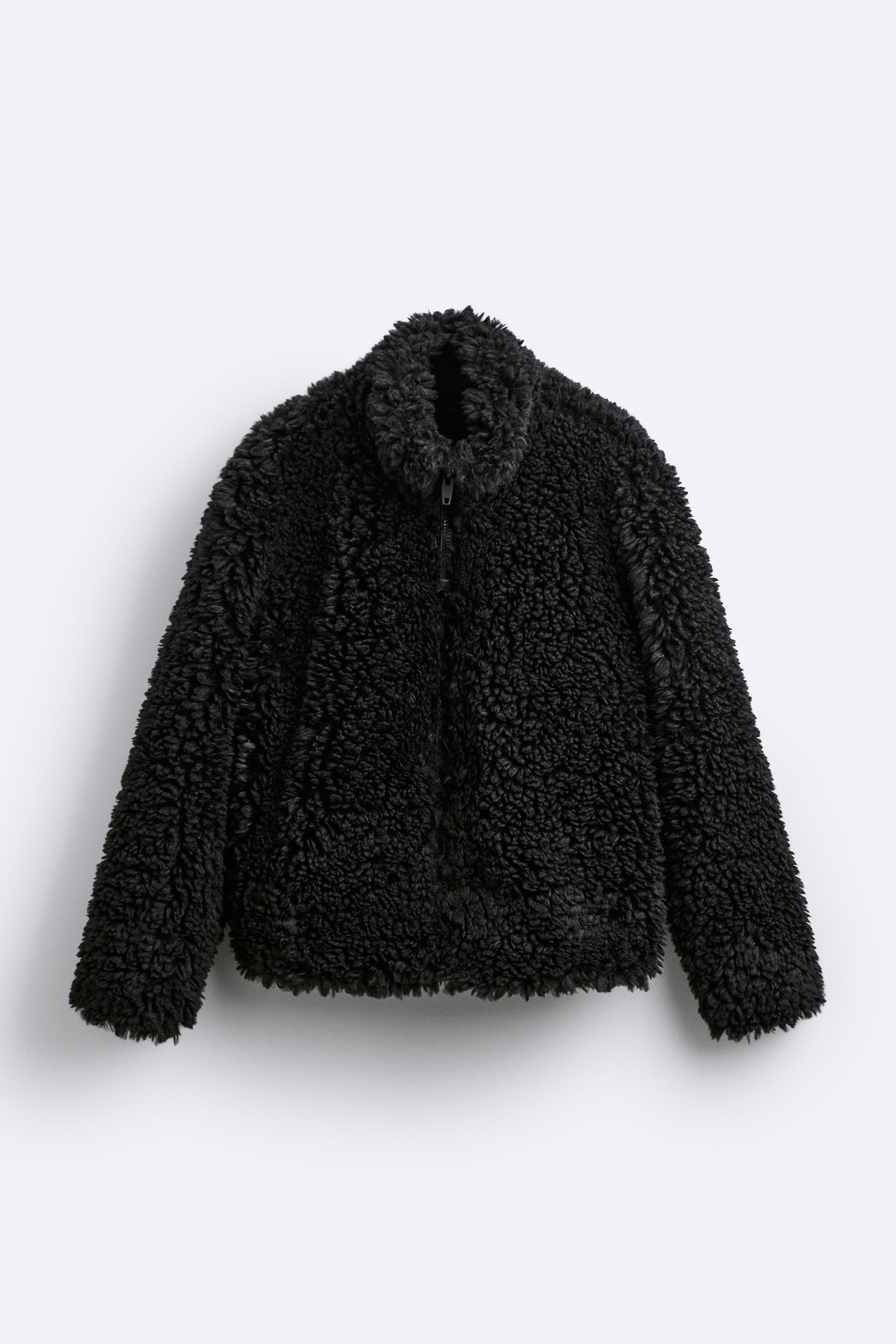 Zara FLEECE JACKET Square One