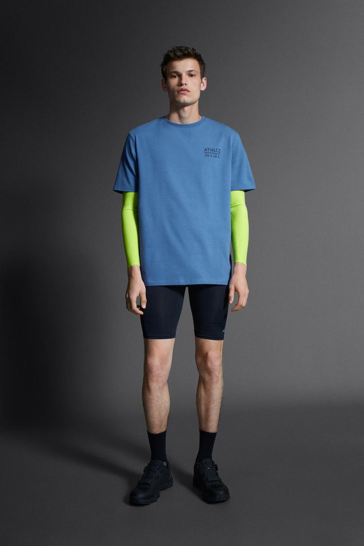 T-SHIRT WITH A PASSO STELVIO PRINT