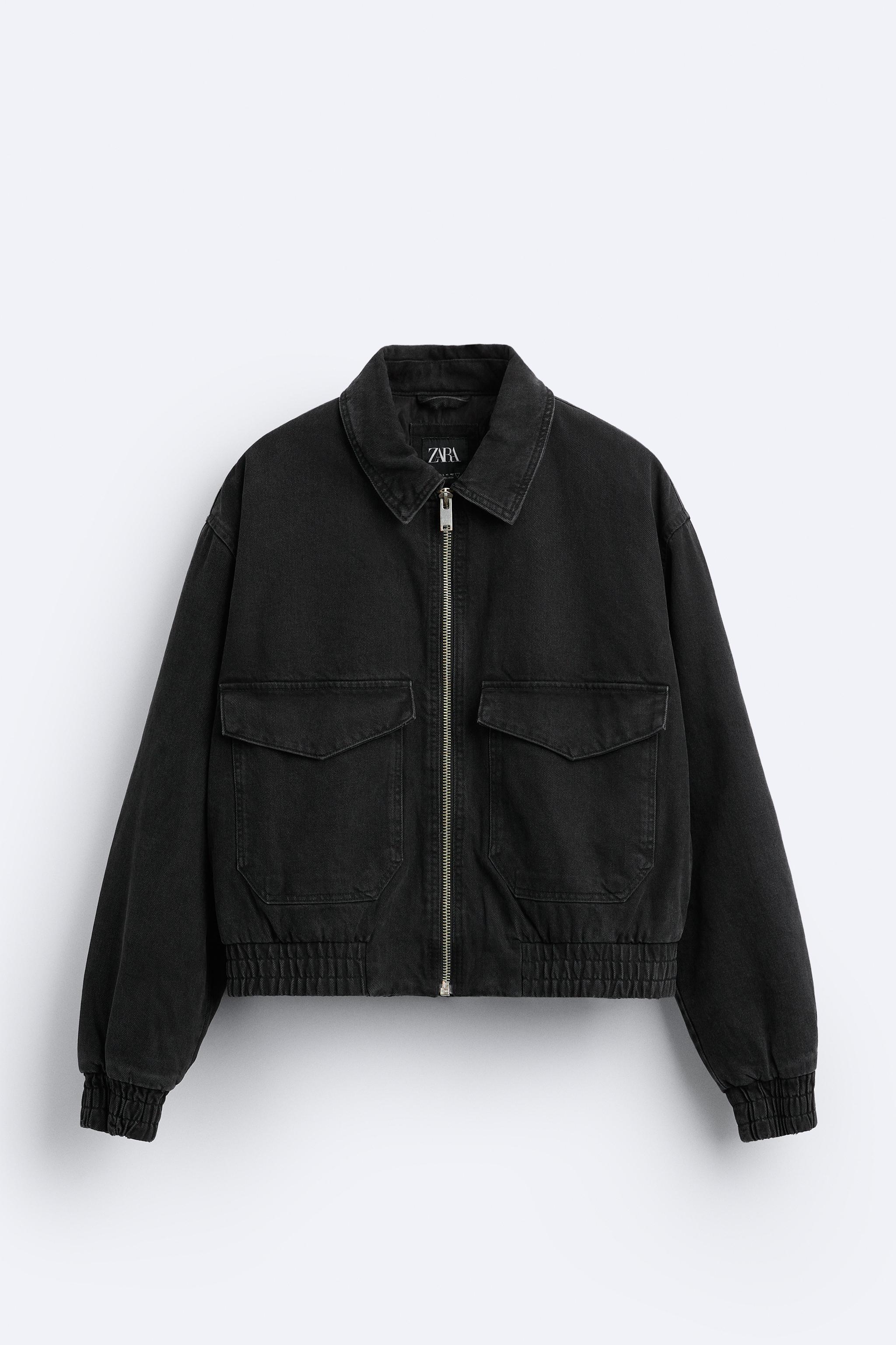 Zara PADDED DENIM JACKET Mall of America®