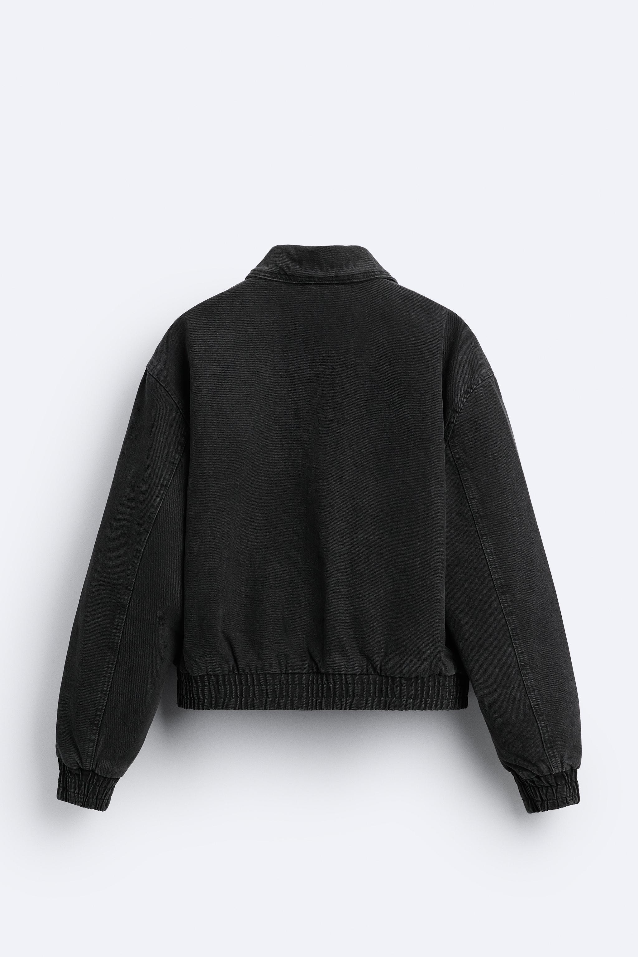 Zara PADDED DENIM JACKET Mall of America®