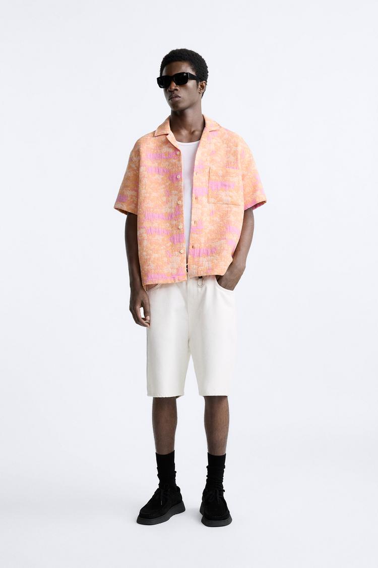 ABSTRACT JACQUARD SHIRT