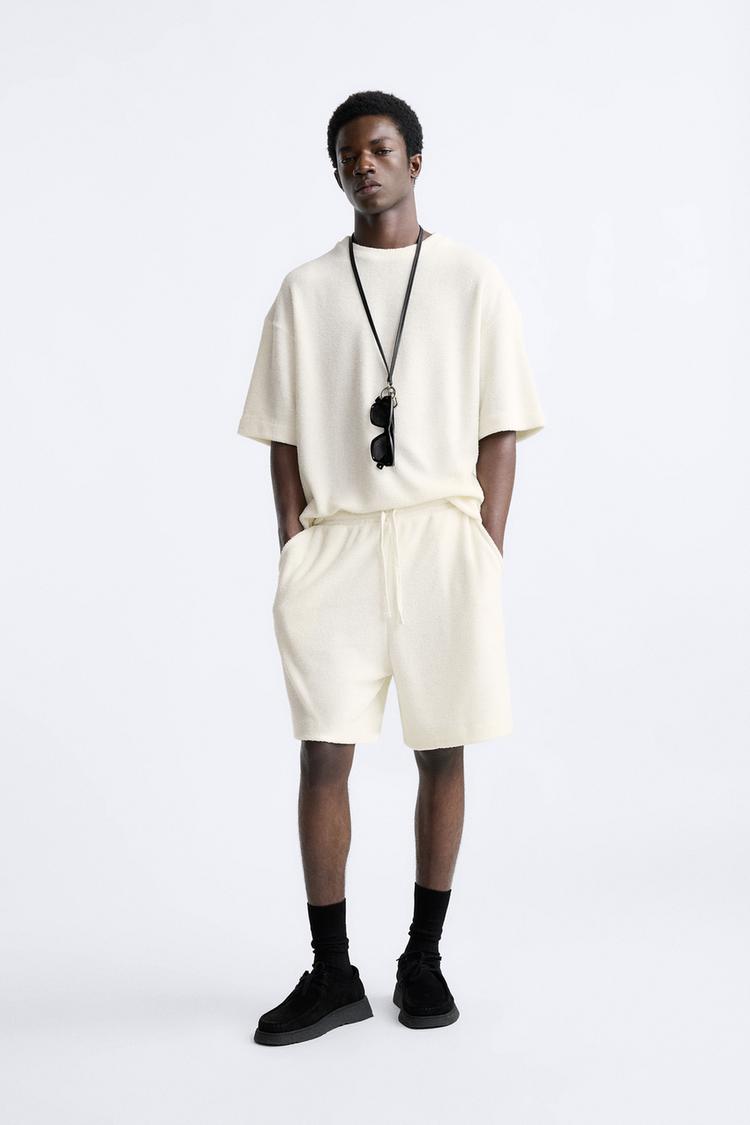 TERRY BERMUDA SHORTS