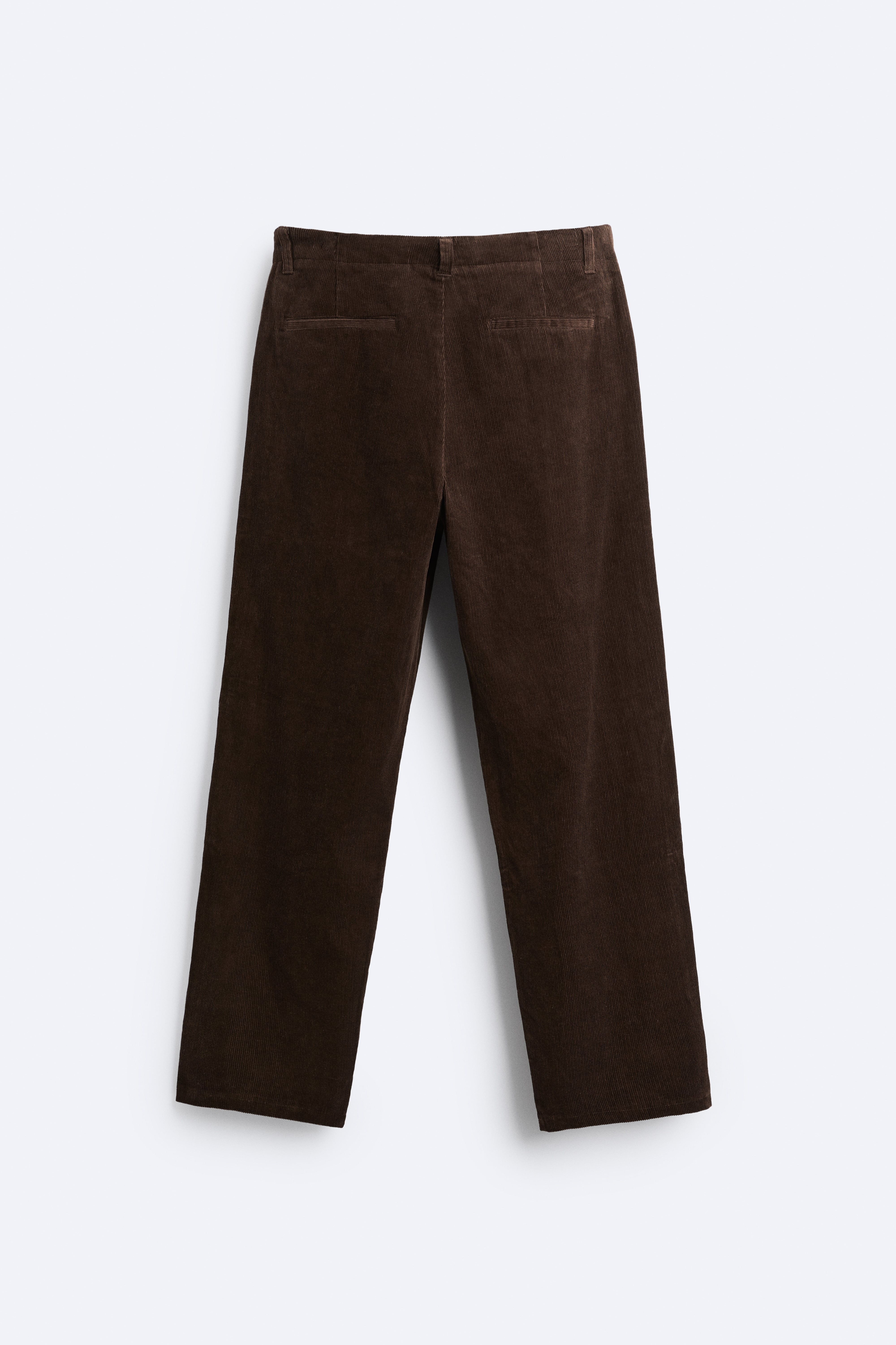RELAXED FIT PLEATED PANTS