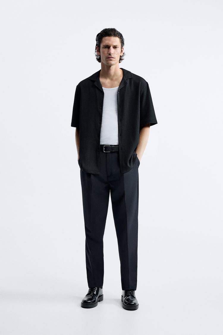TEXTURED SHIRT