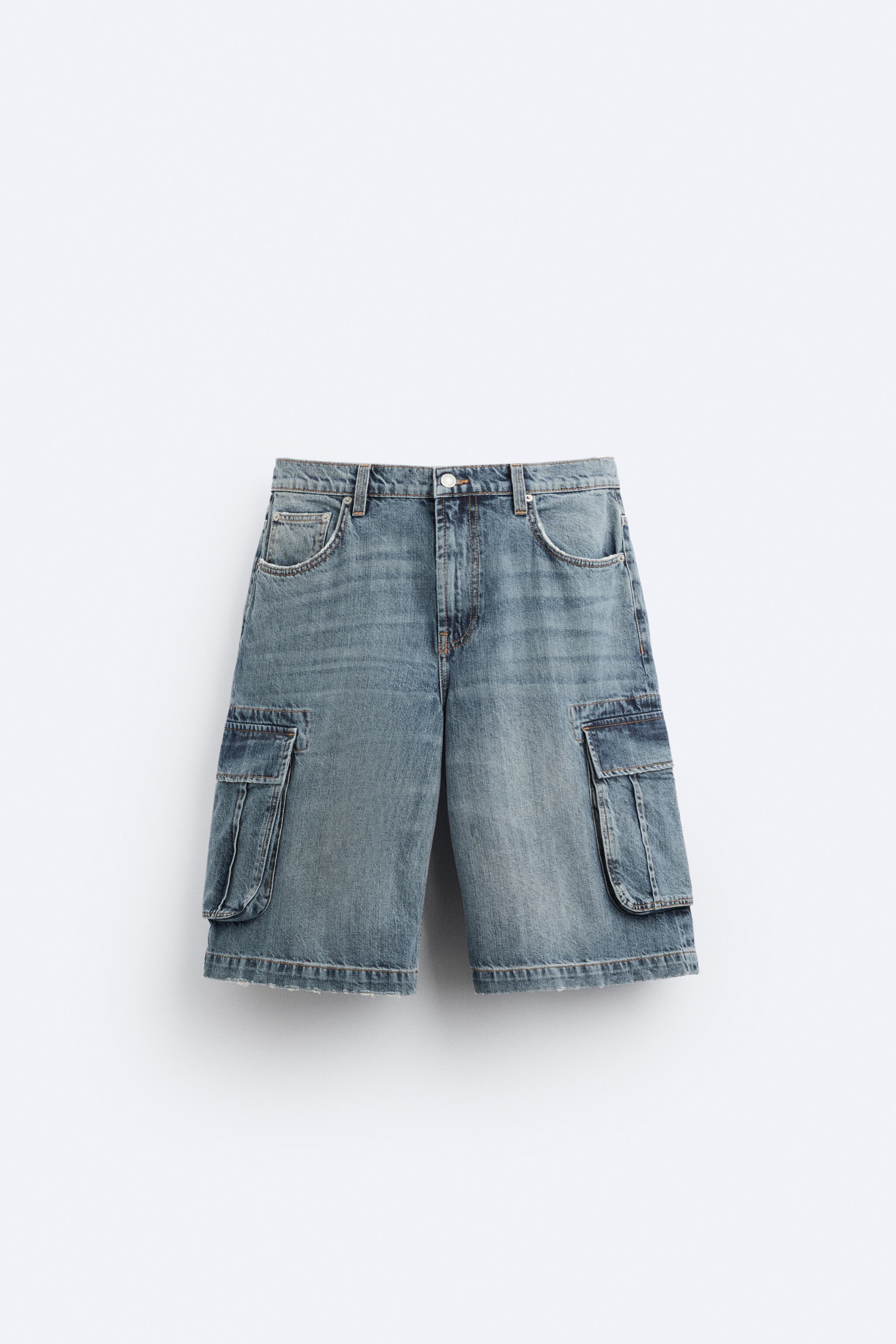 LOOSE FIT CARGO SHORTS