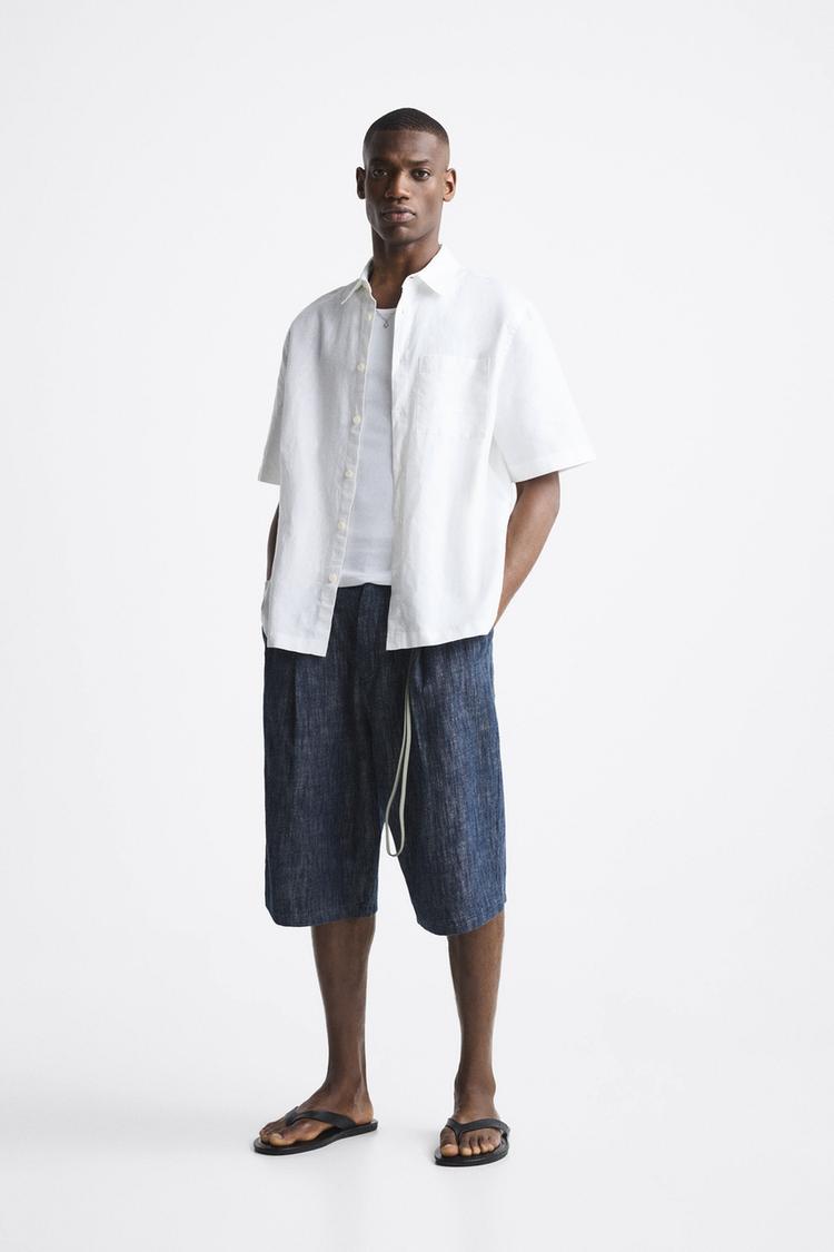 COTTON - LINEN SHIRT