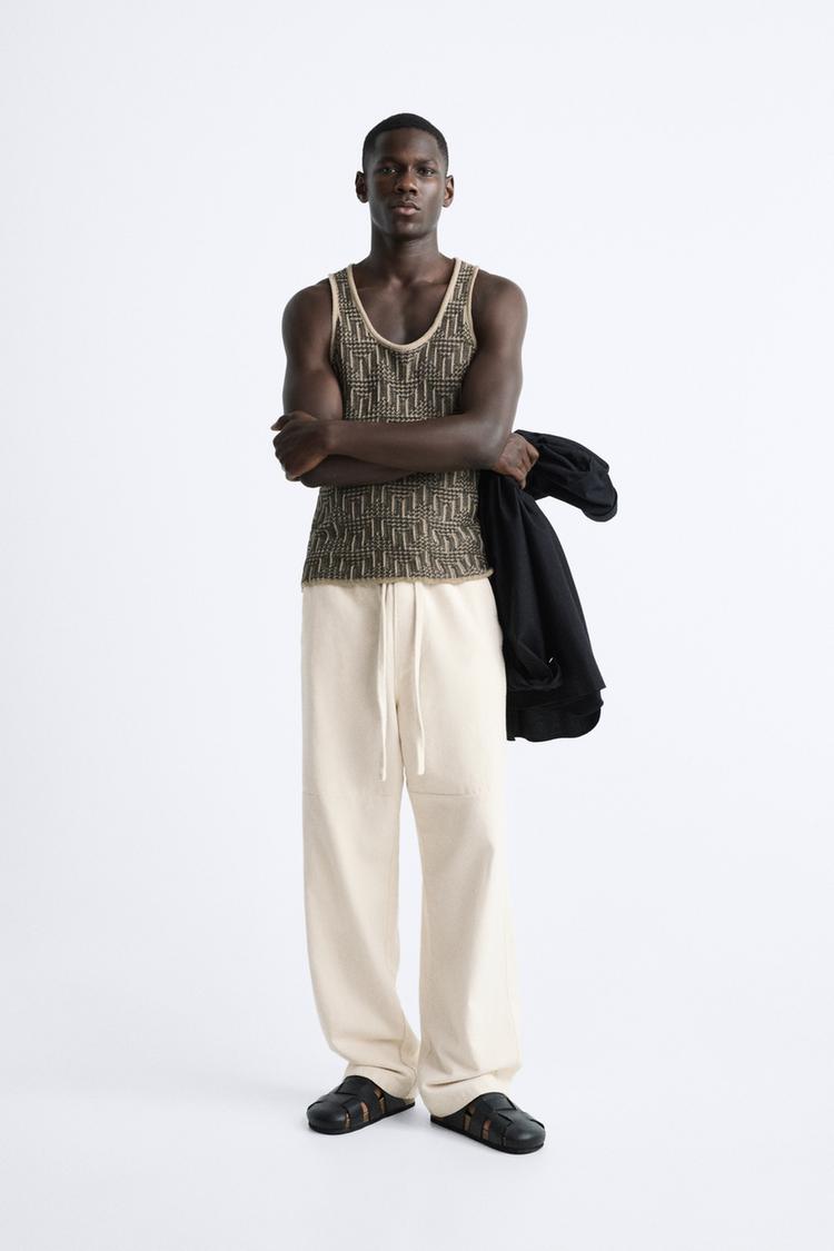 KNIT TANK TOP