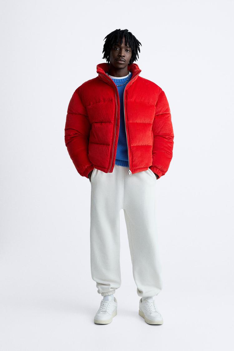 CORDUROY PUFFER JACKET