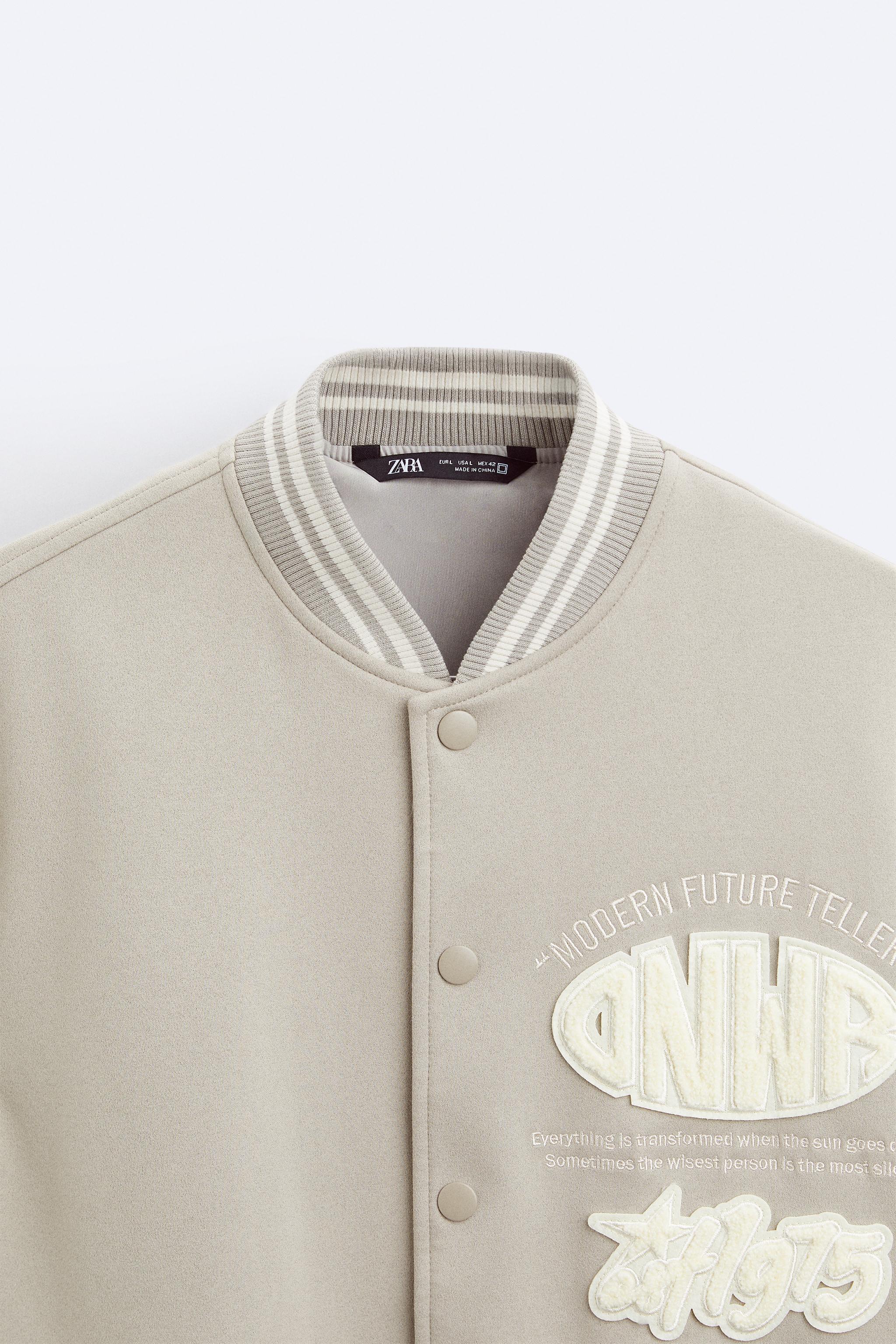 Zara PATCH BOMBER JACKET Mall of America®