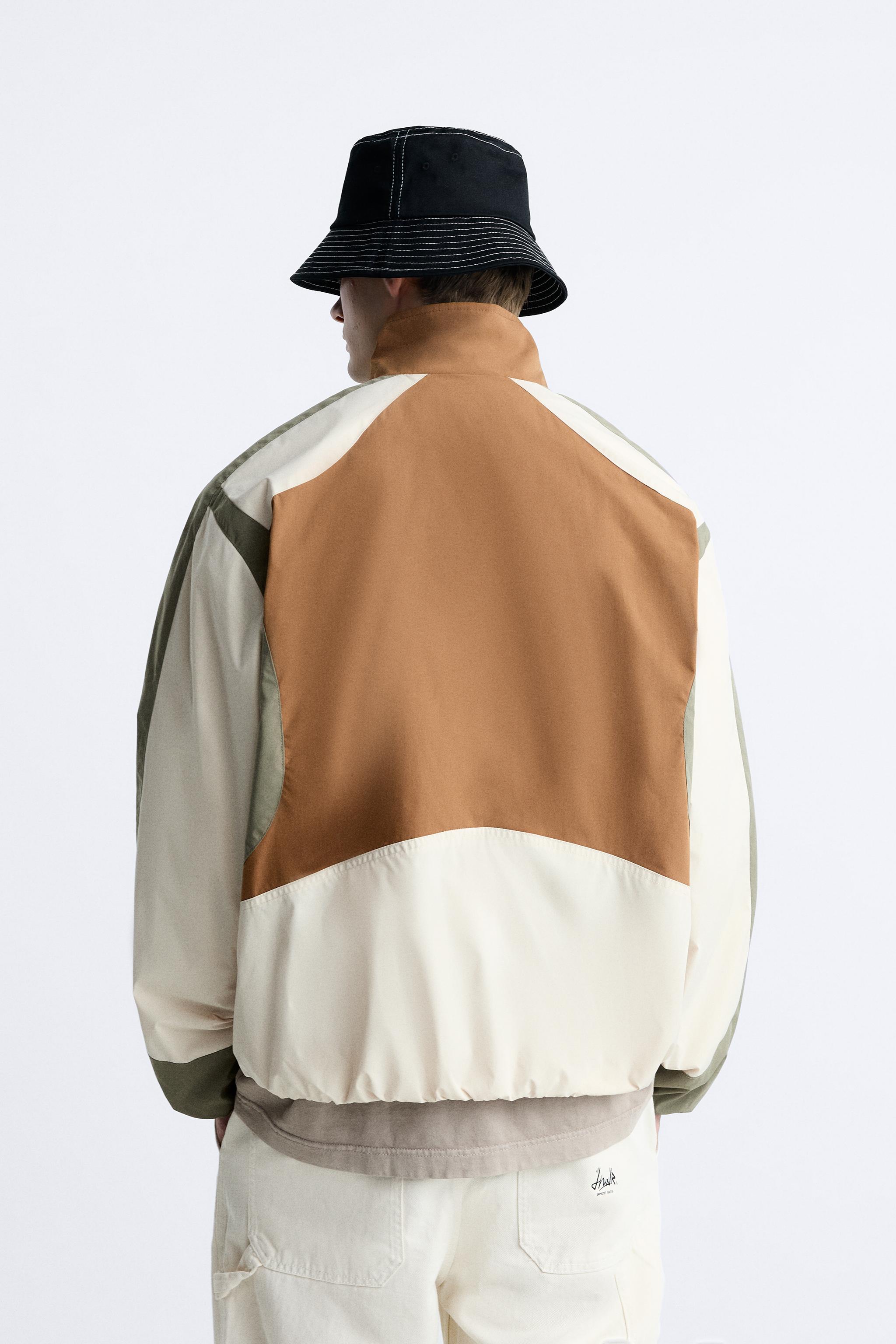 Zara color block jacket discount