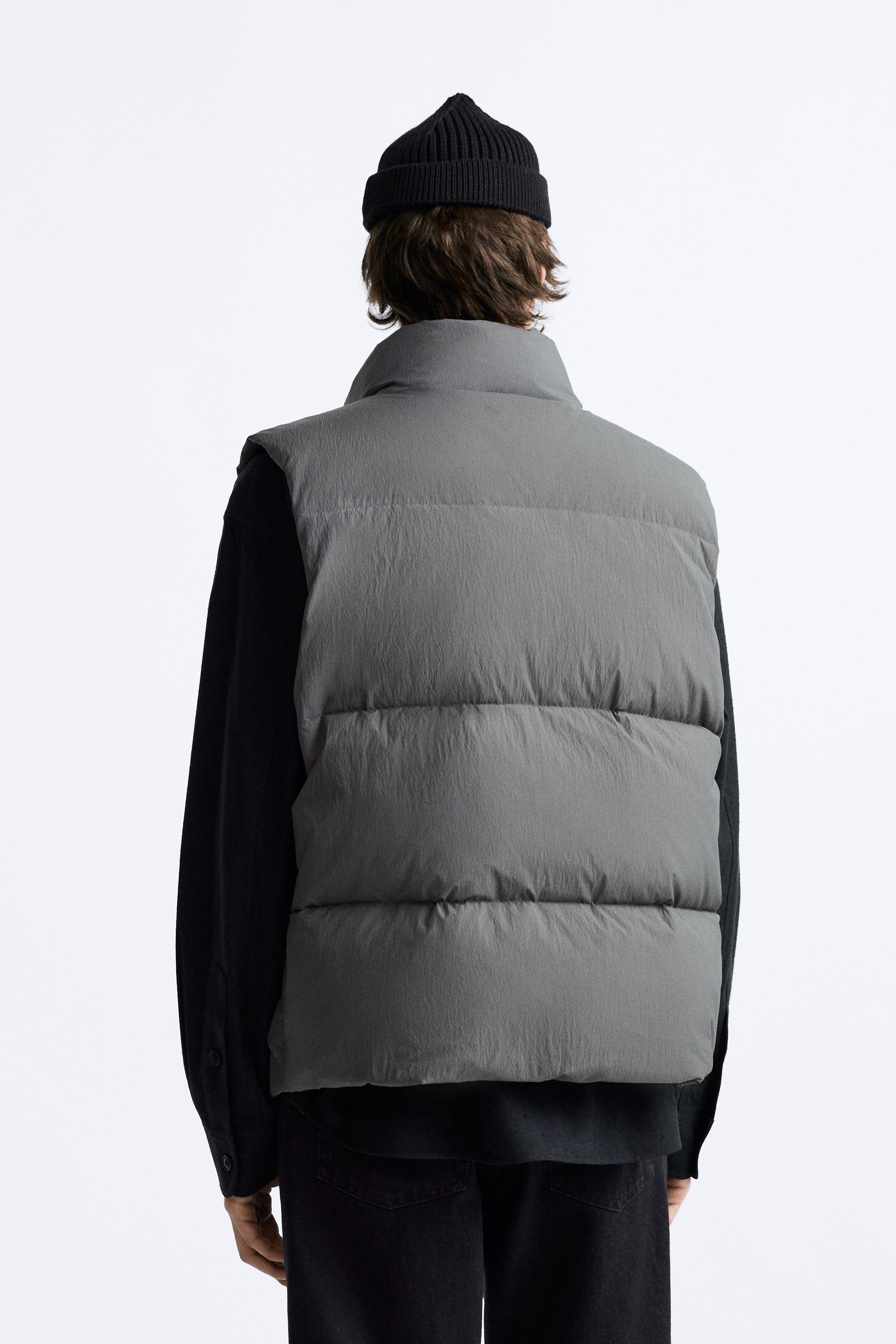 Zara QUILTED FEATHER AND DOWN VEST Mall of America®