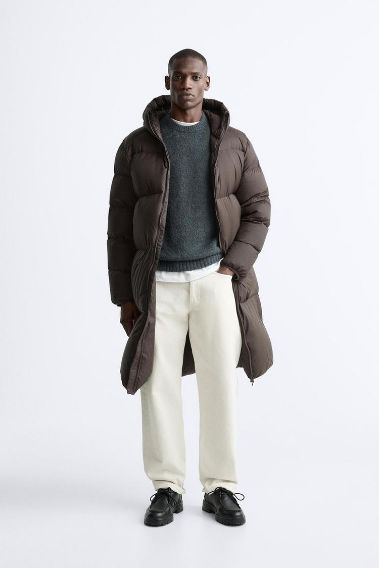 WATER REPELLENT DOWN PUFFER COAT