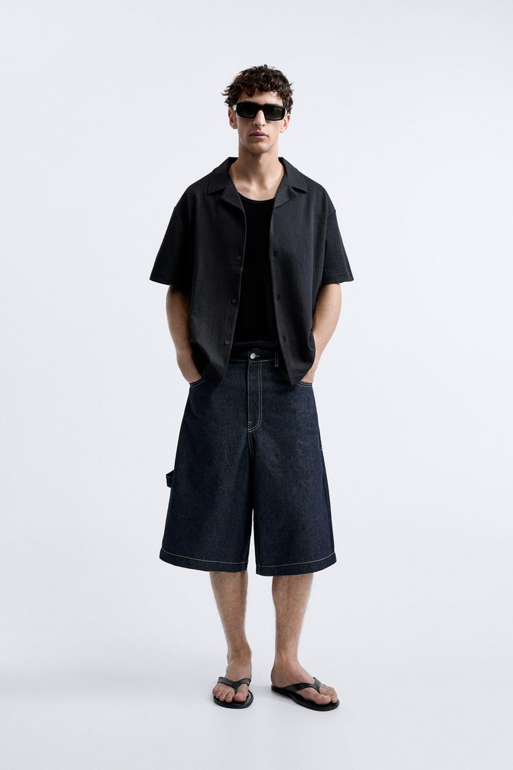 TEXTURED JACQUARD SHIRT