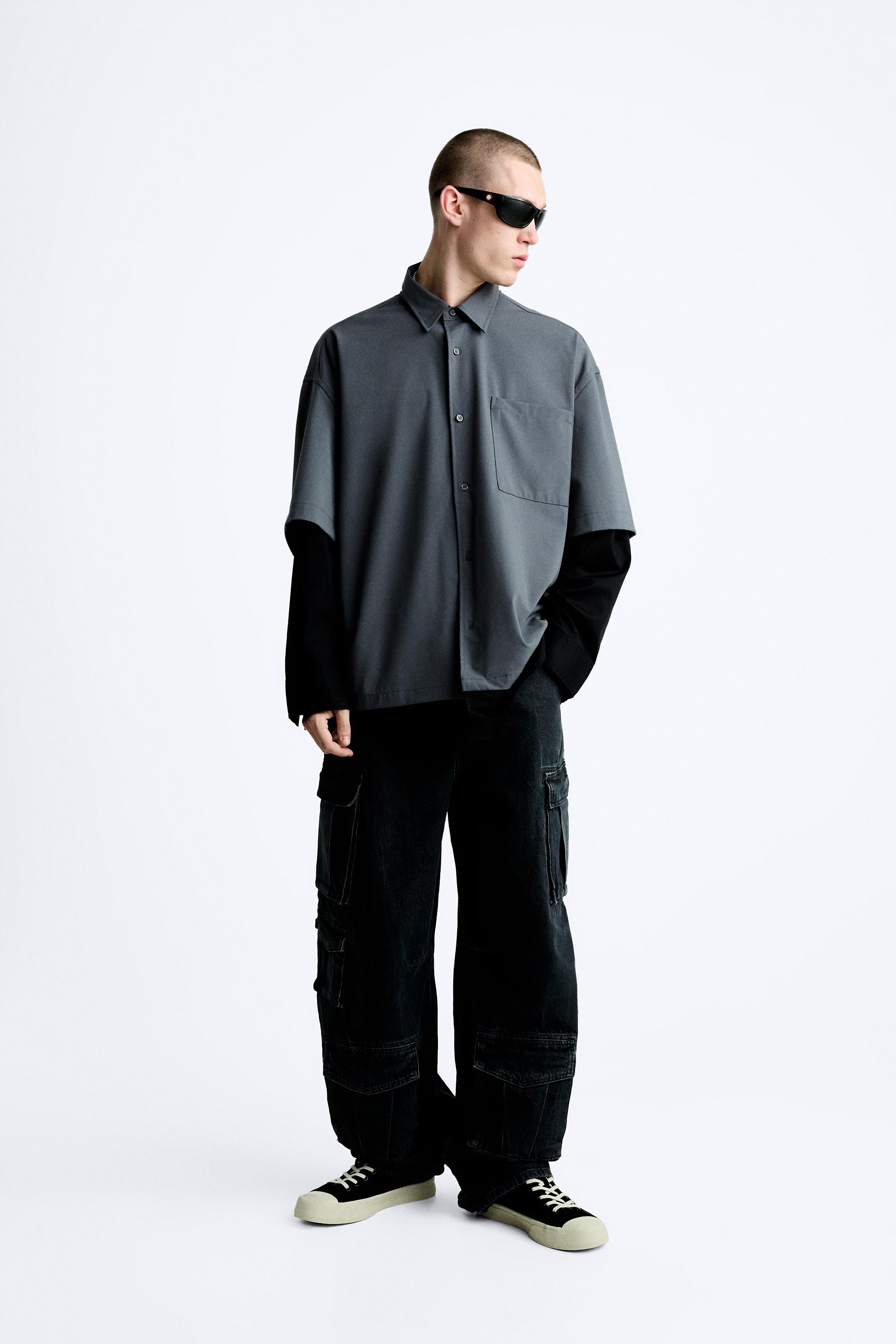 Zara LAYERED SLEEVE SHIRT | Mall of America®