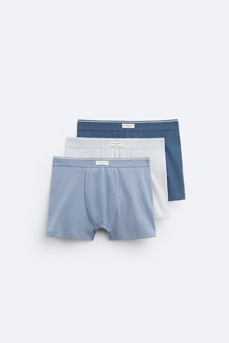 3-PACK OF CONTRAST ASSORTED BOXERS