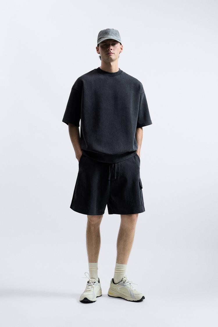 CARGO JOGGER BERMUDA SHORTS