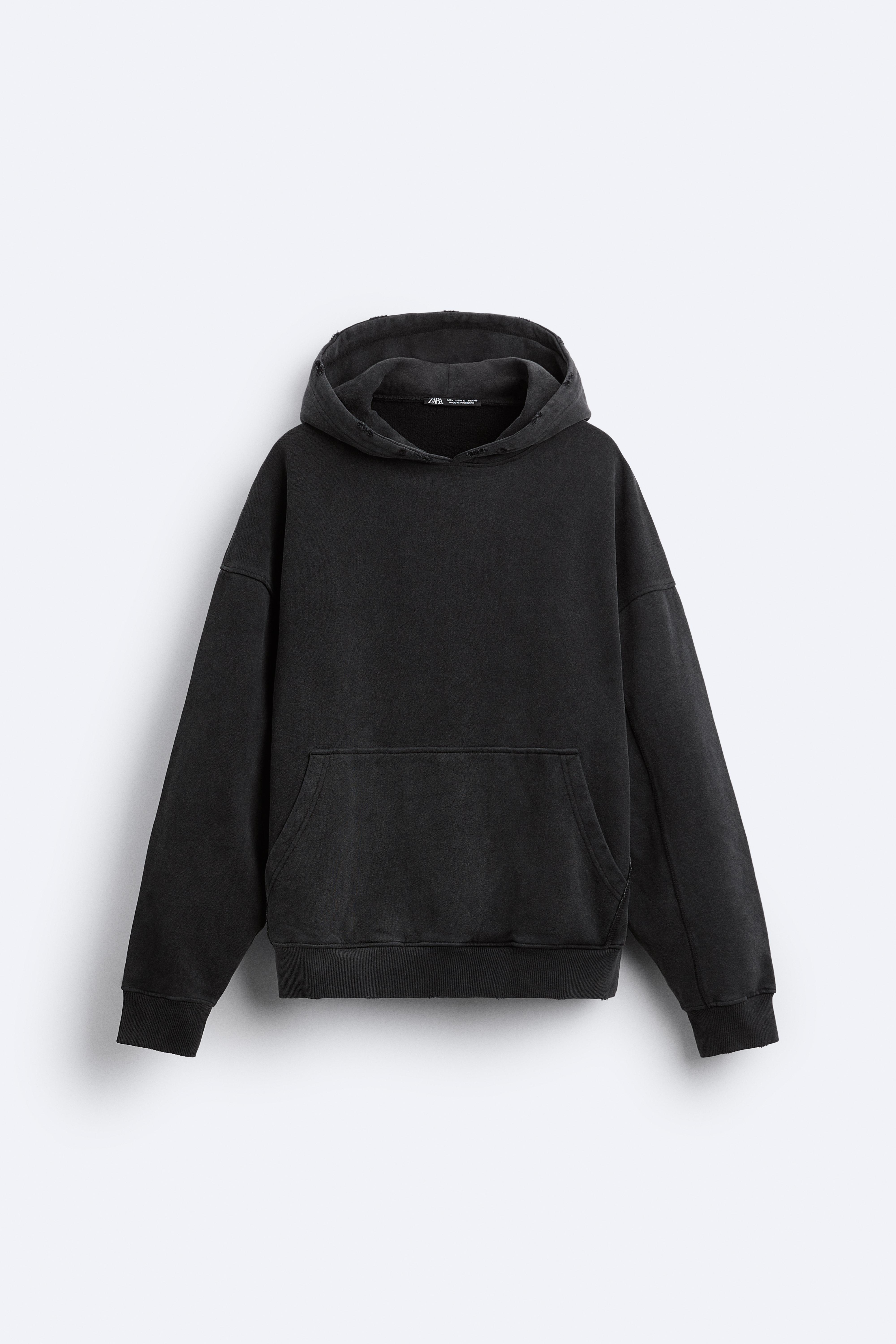 Zara ACID WASH HOODIE SWEATSHIRT | Mall of America®