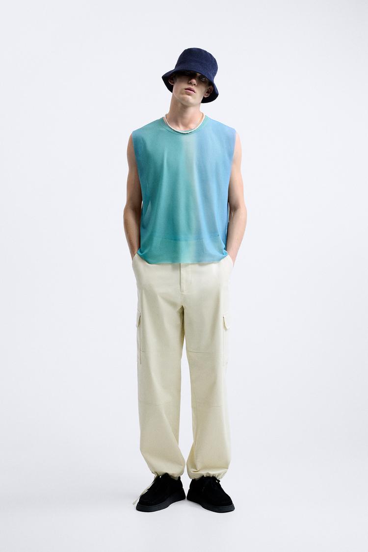 TULLE TANK TOP