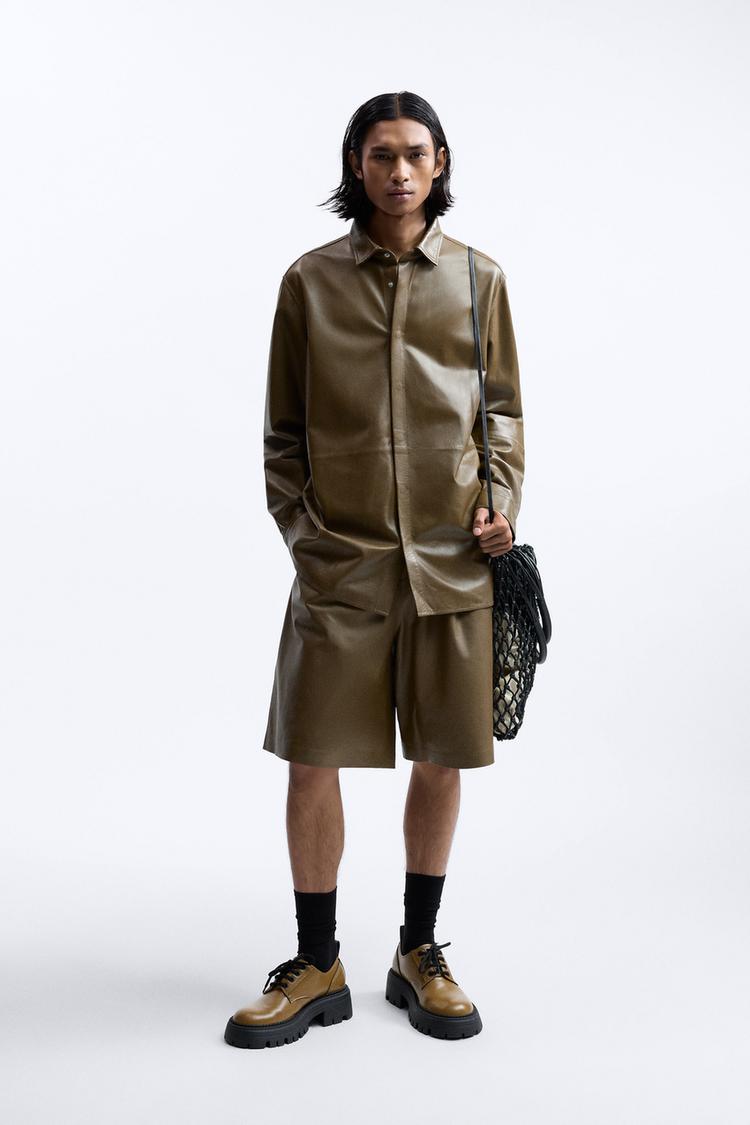 LEATHER SHIRT - LIMITED EDITION